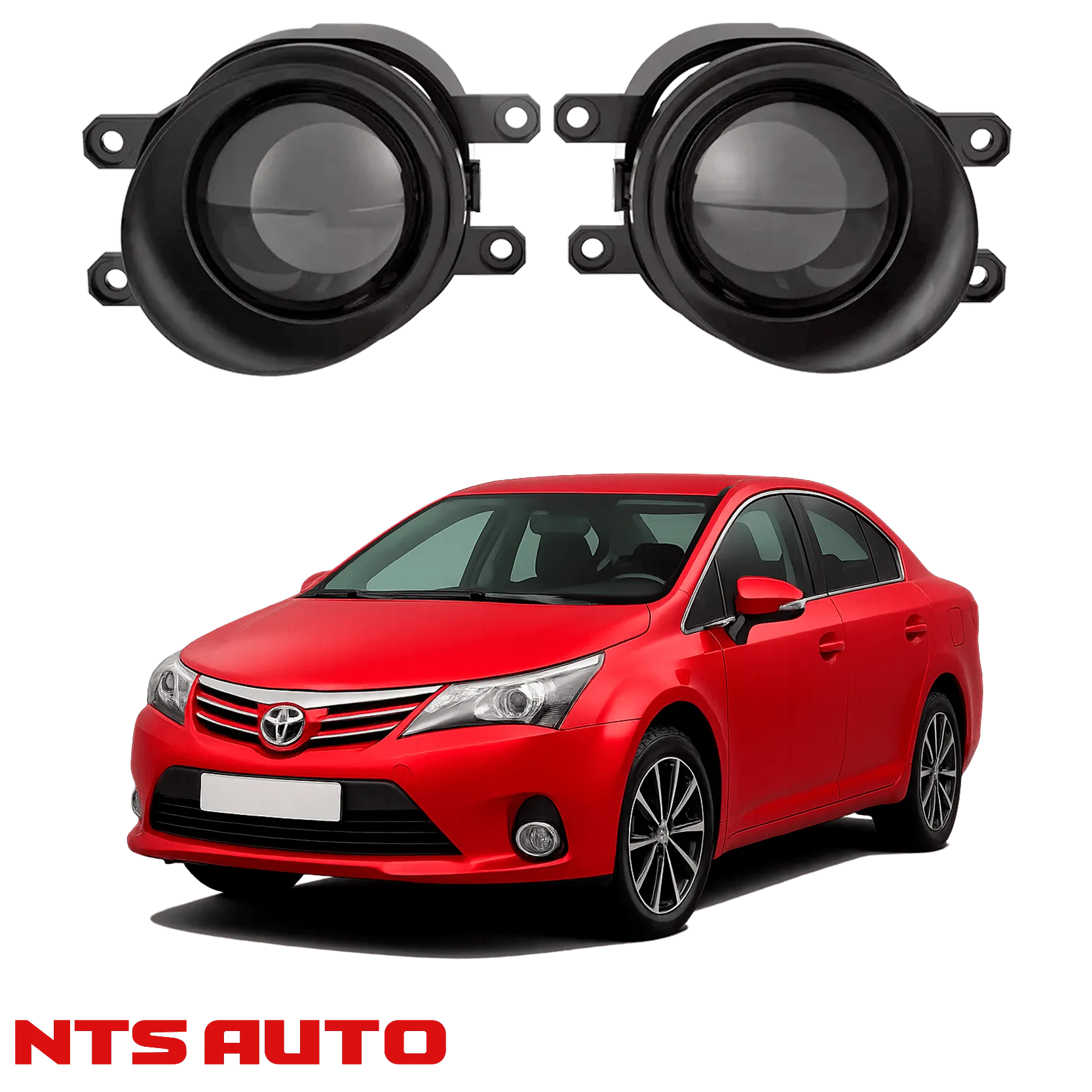 Противотуманные фары на Toyota Avensis
