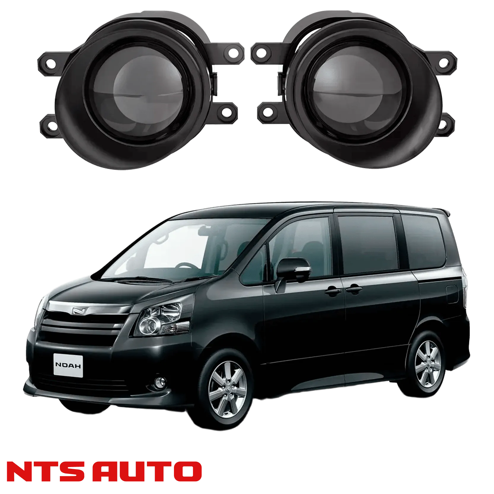 Противотуманные фары на Toyota Noah