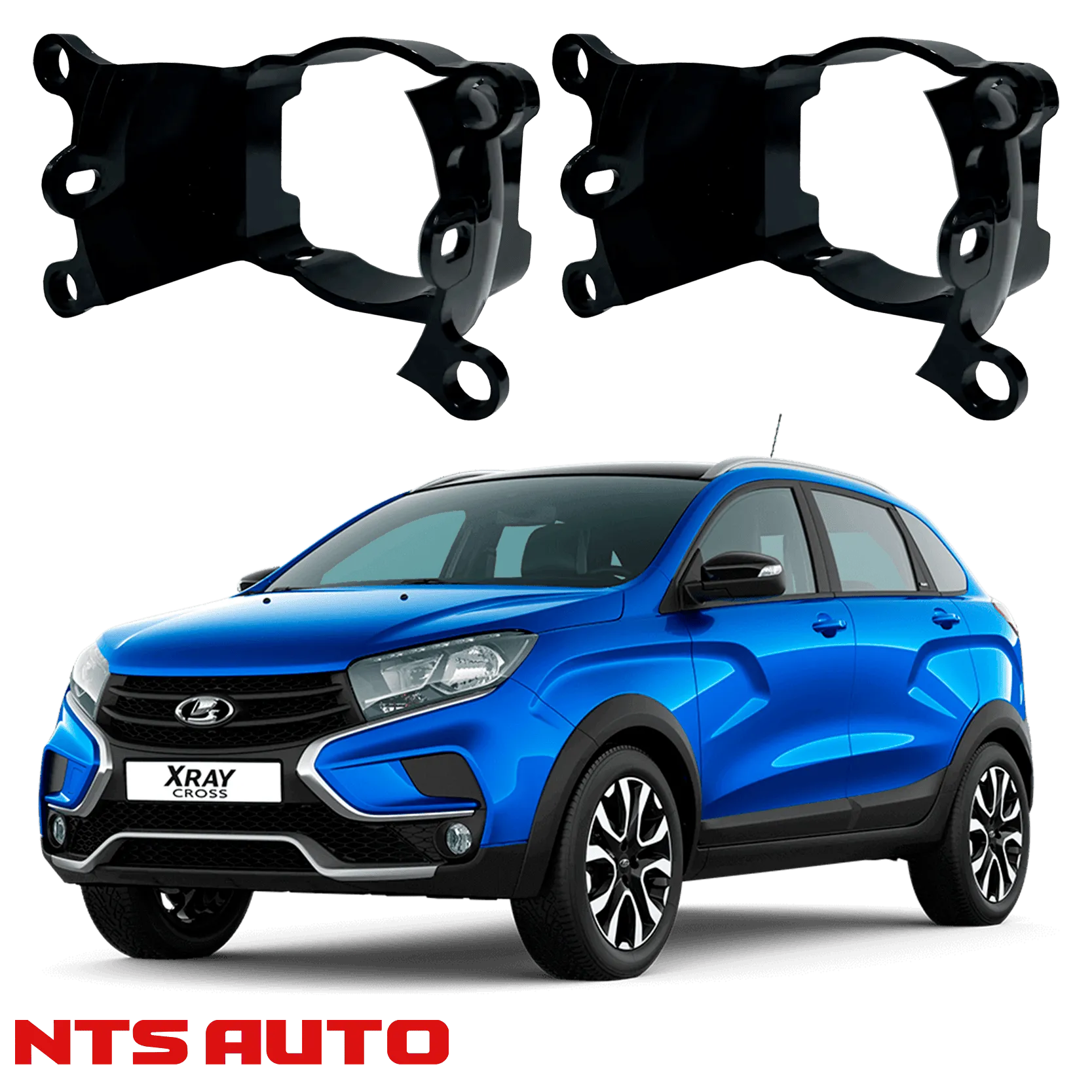 Крепления для противотуманных фар на Lada X-Ray Cross