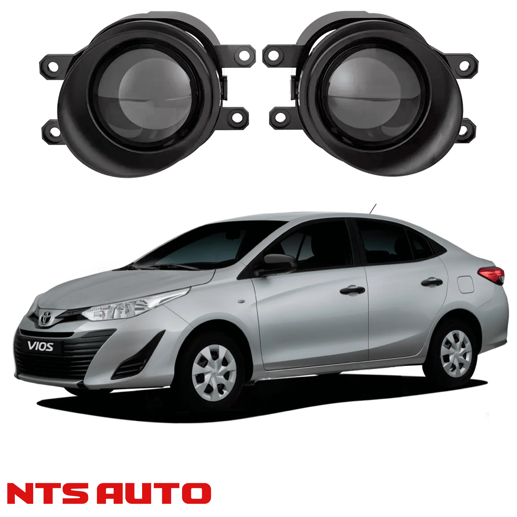 Противотуманные фары на Toyota Vios