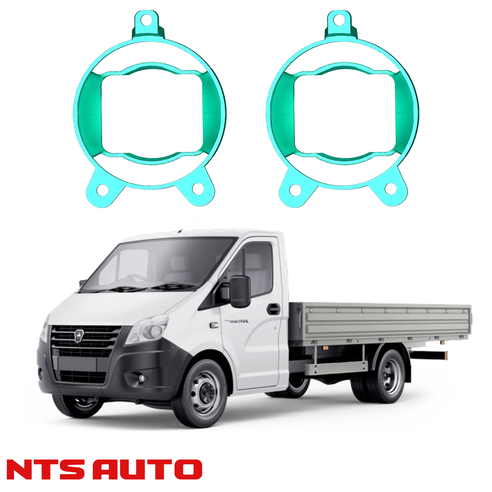 Крепления для противотуманных фар на ГАЗель Next (2013-н.в.)