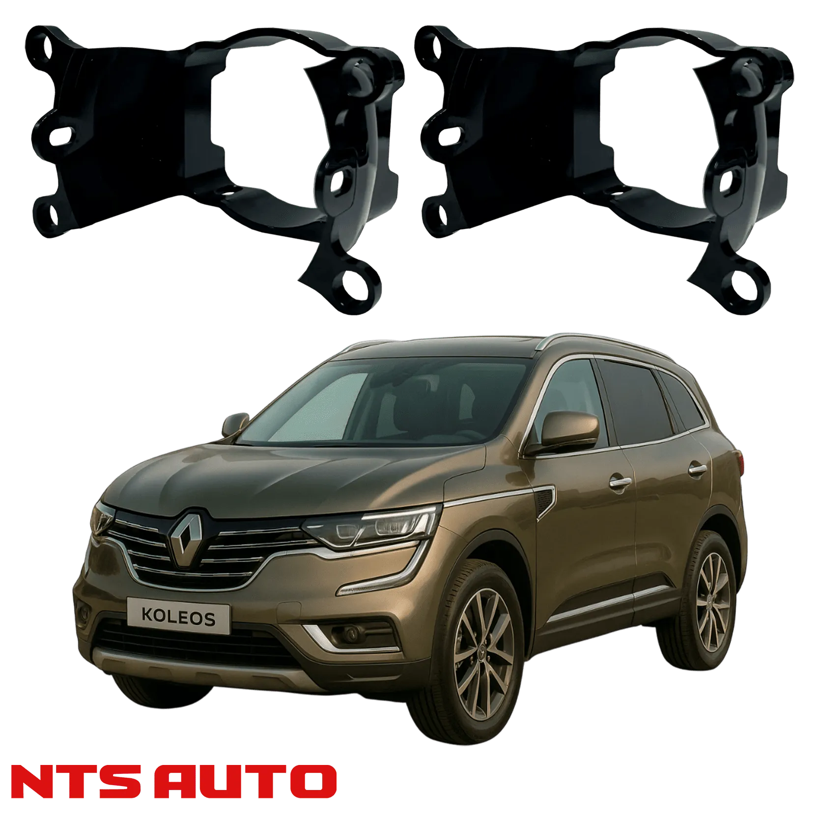 Крепления для противотуманных фар на Renault Koleos (2016-2020)