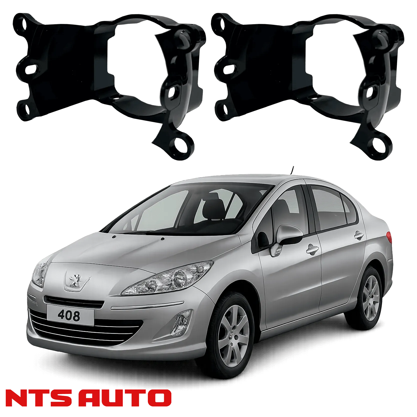 Крепления для противотуманных фар на Peugeot 408 (2017-н.в.)