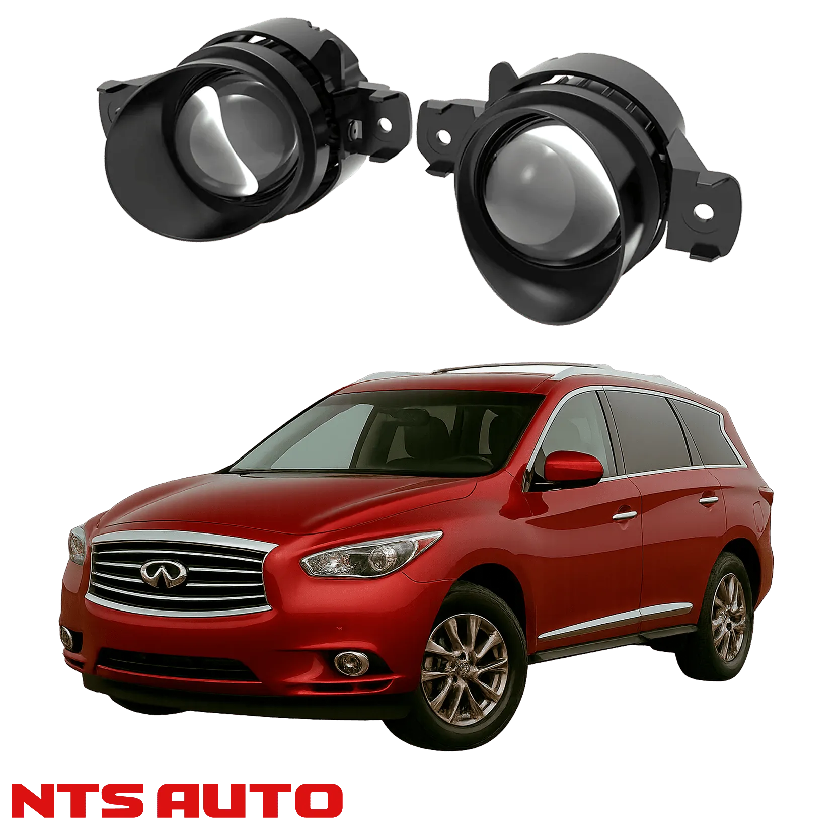 Противотуманные фары на Infiniti JX35 (2013–2014)