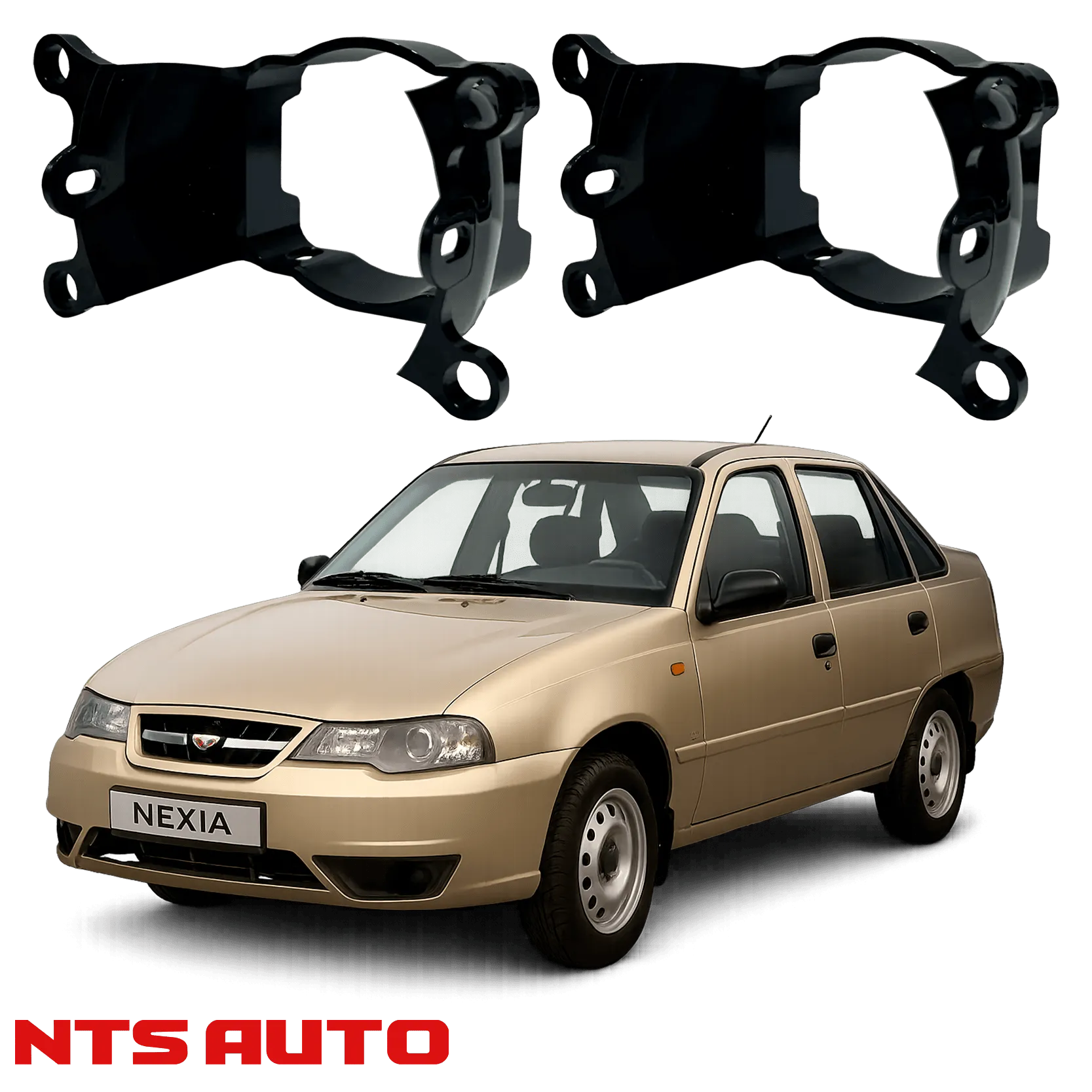 Крепления для противотуманных фар на Daewoo Nexia (2005-2008)