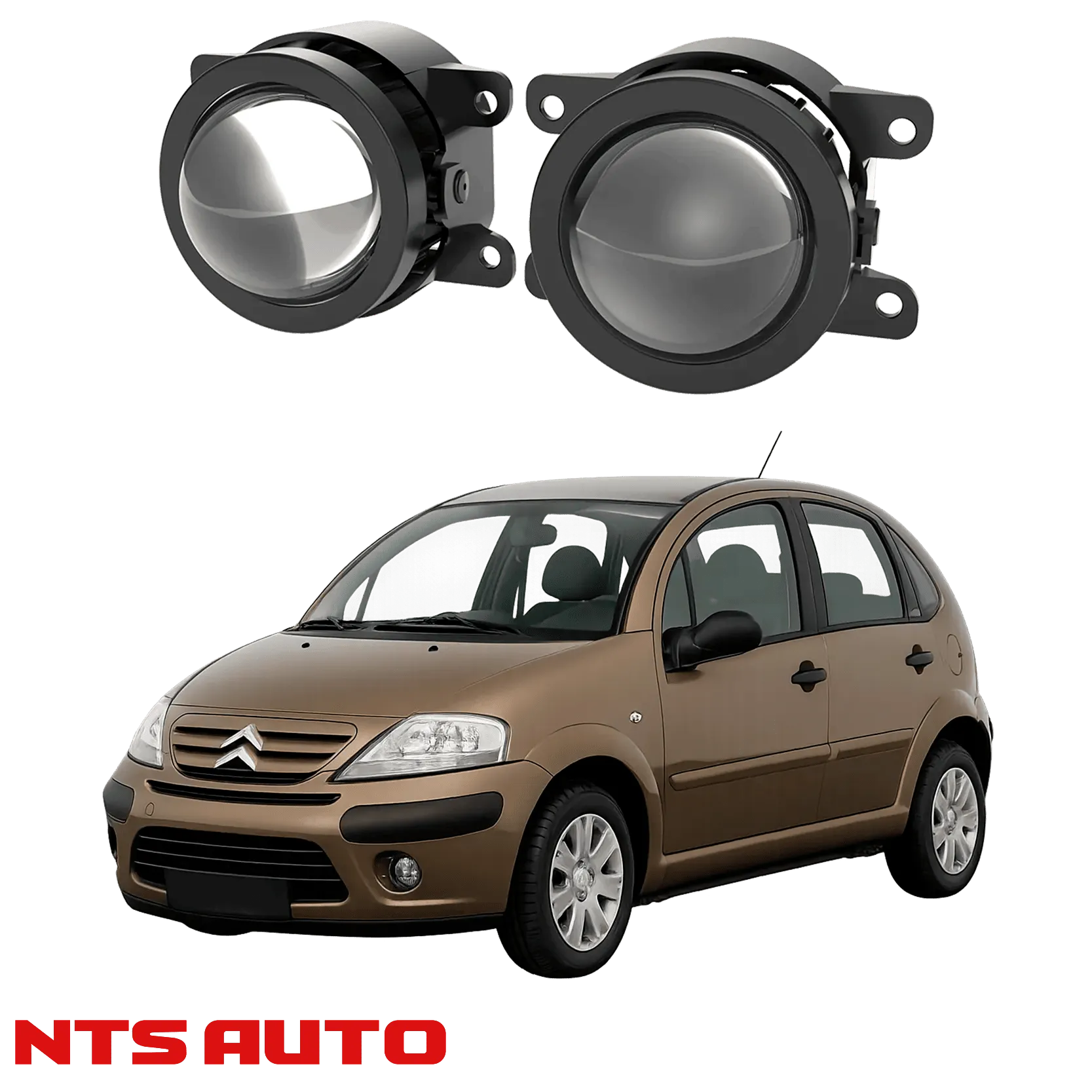 Противотуманные фары на Citroen C3 (2005-2010)