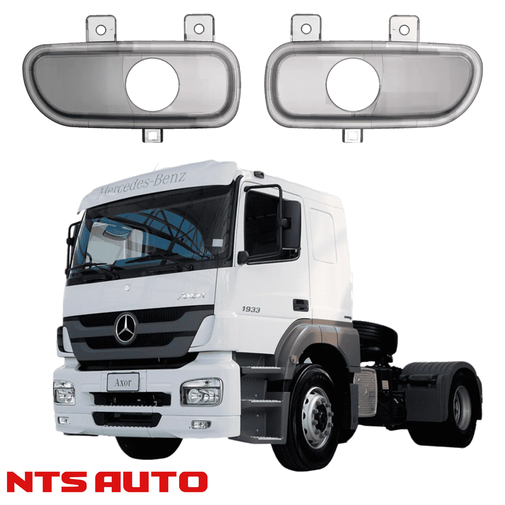 Крепления для противотуманных фар на Mercedes-Benz Axor (2001–2022)