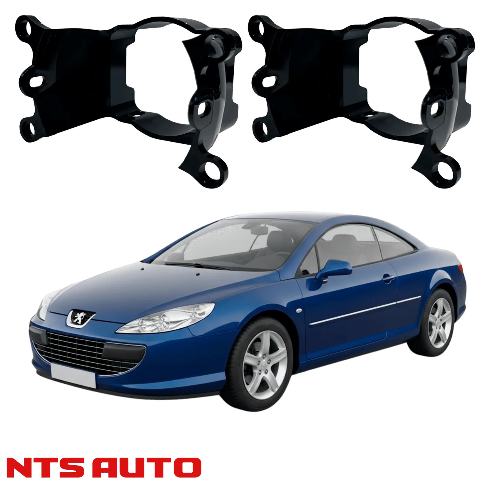 Крепления для противотуманных фар на Peugeot 407 (2005-2010)