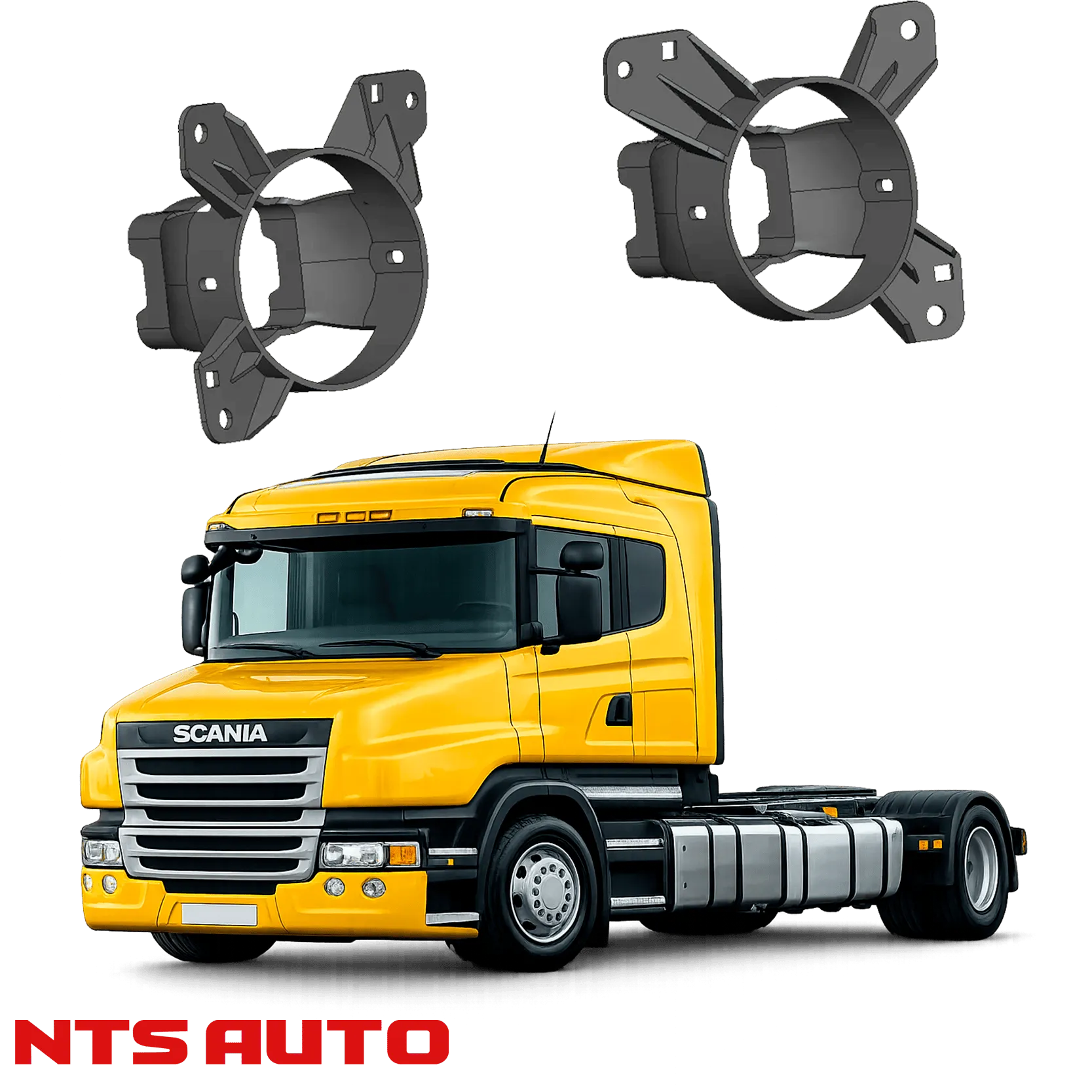 Крепления для противотуманных фар на Scania T‑Series (2004–2016)