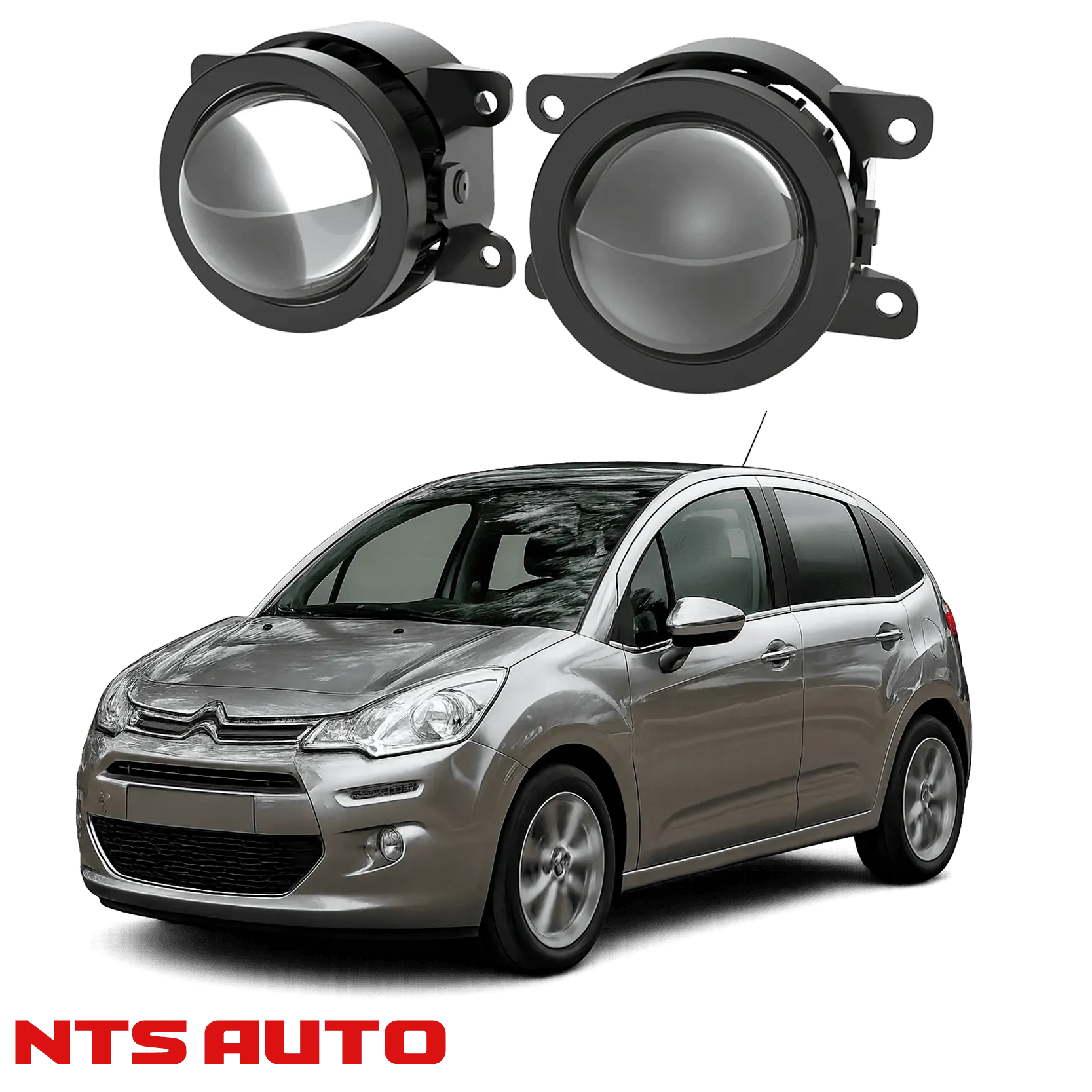 Противотуманные фары на Citroen C3 (A51) (2009-2016)