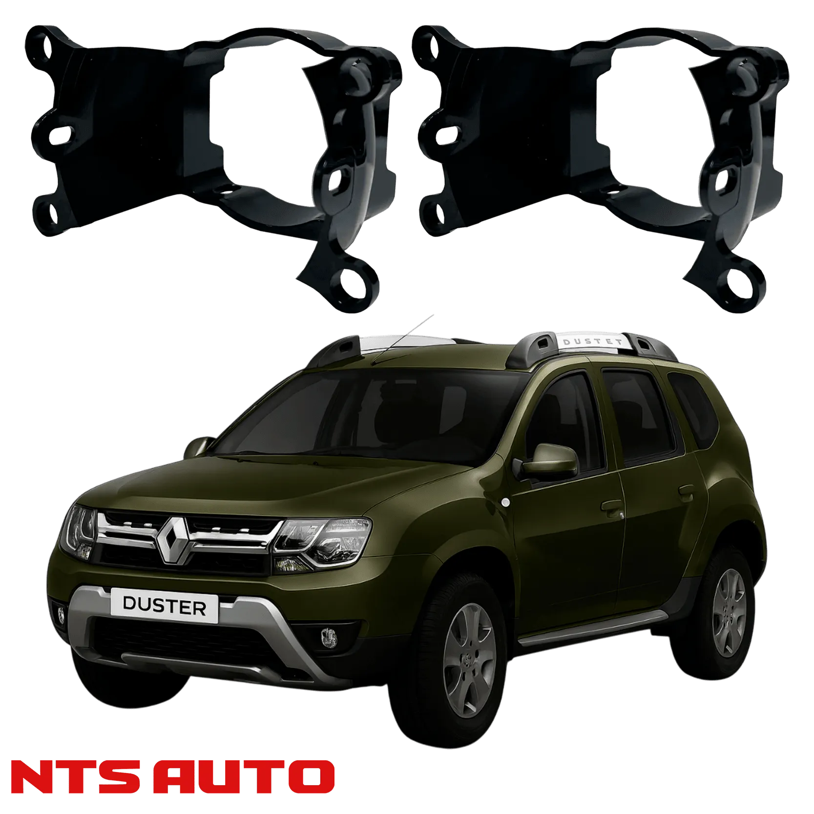 Крепления для противотуманных фар на Renault Duster (2010-2022)