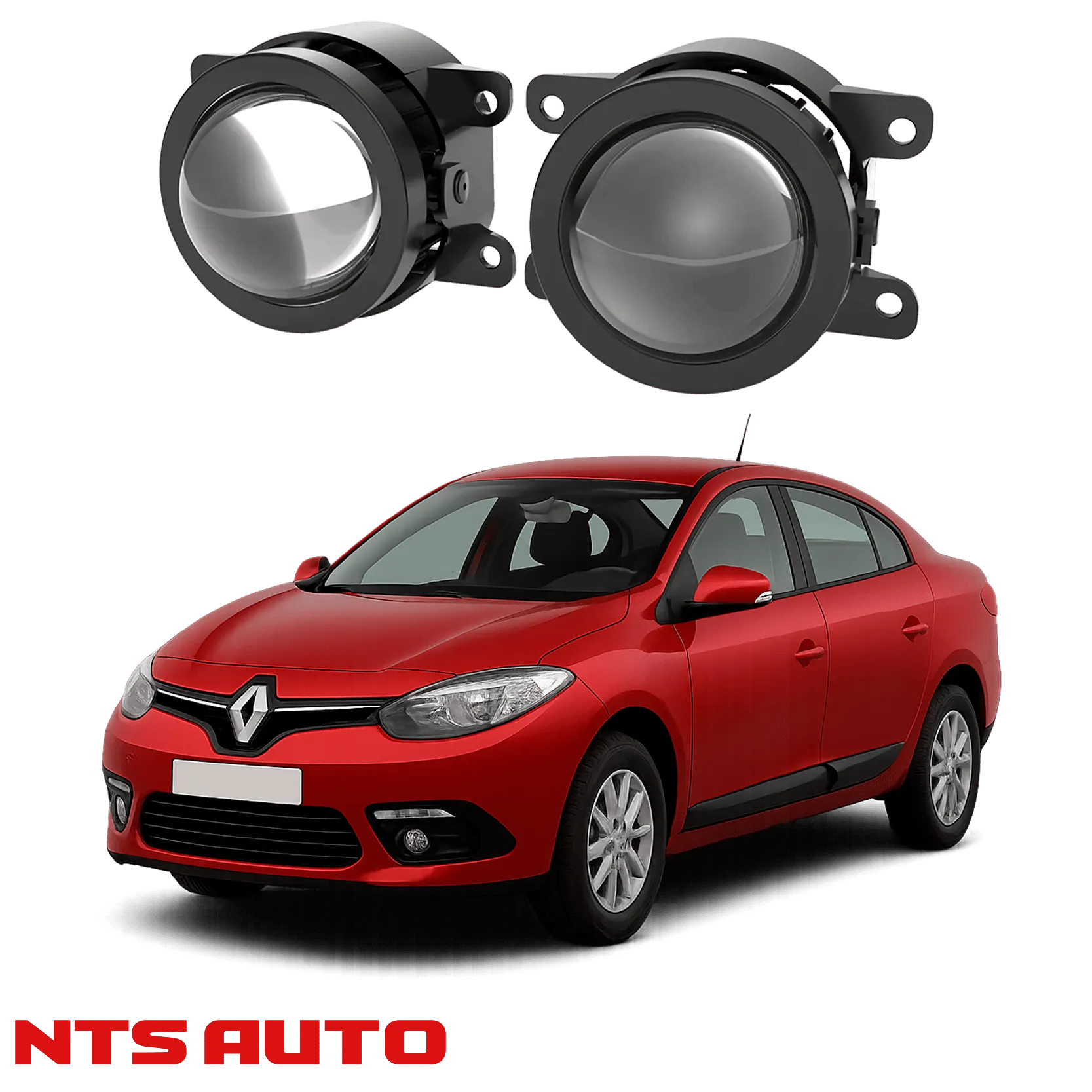 Противотуманные фары на Renault Fluence (2009-2017)