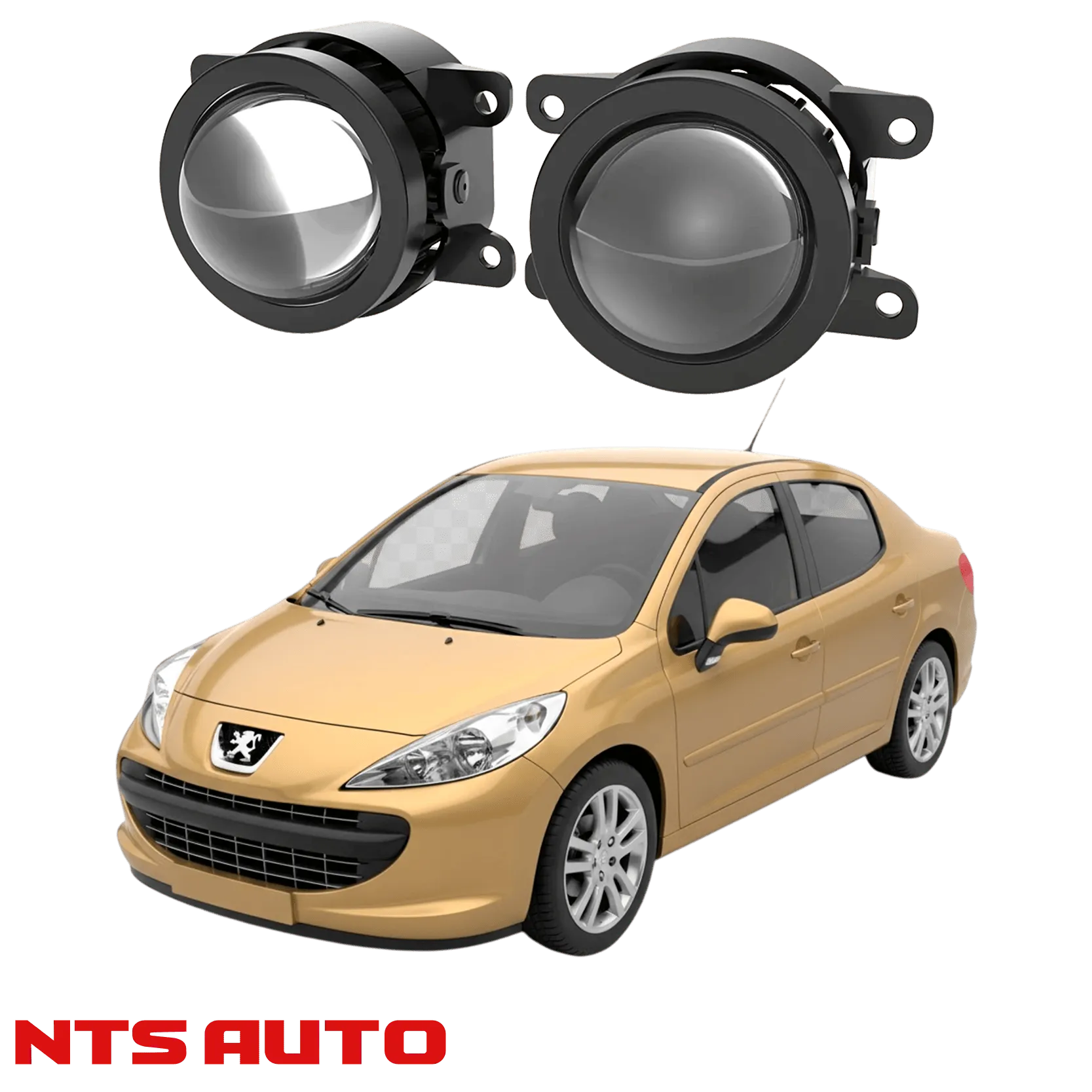 Противотуманные фары на Peugeot 207 (2006-2011)