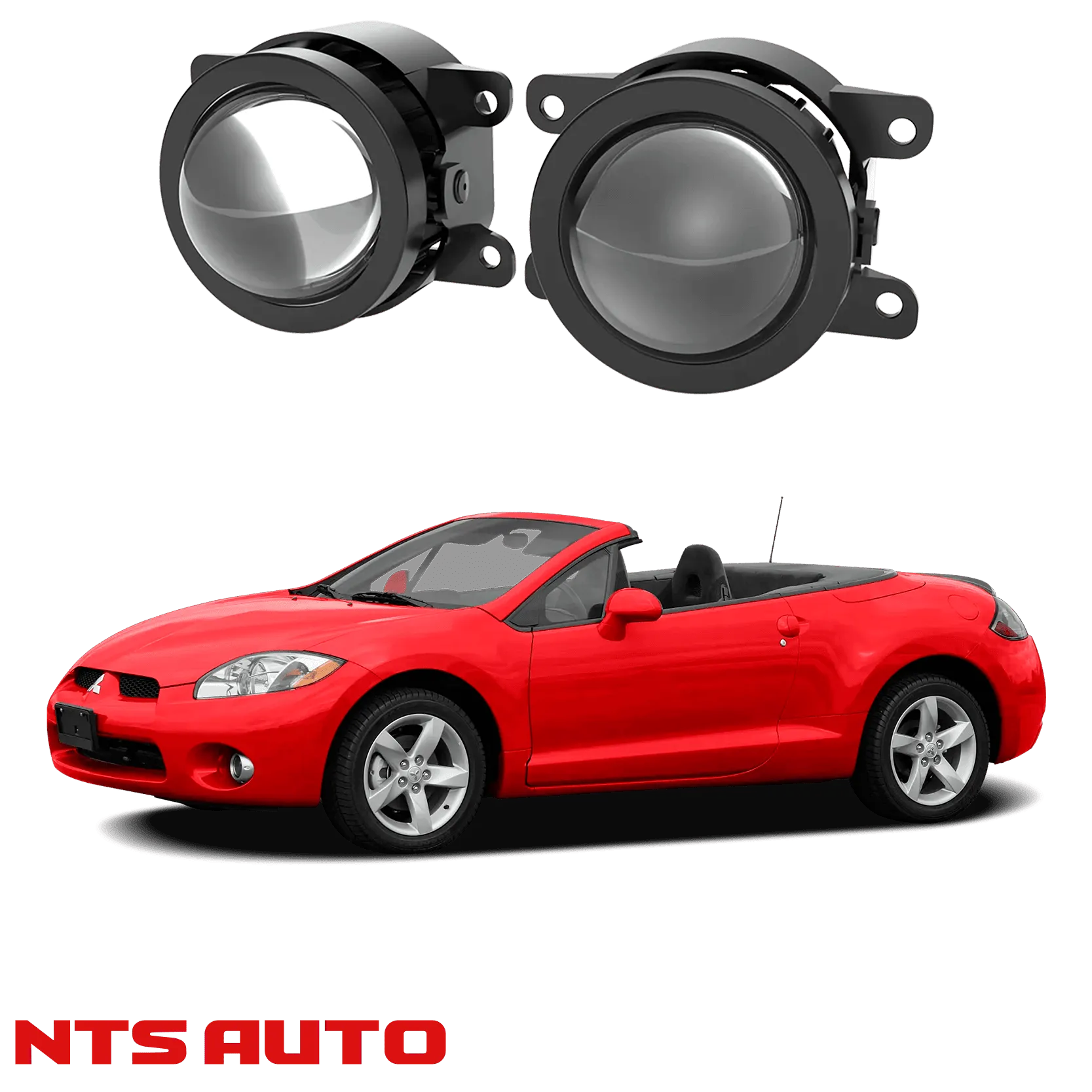 Противотуманные фары на Mitsubishi Eclipse (2006)