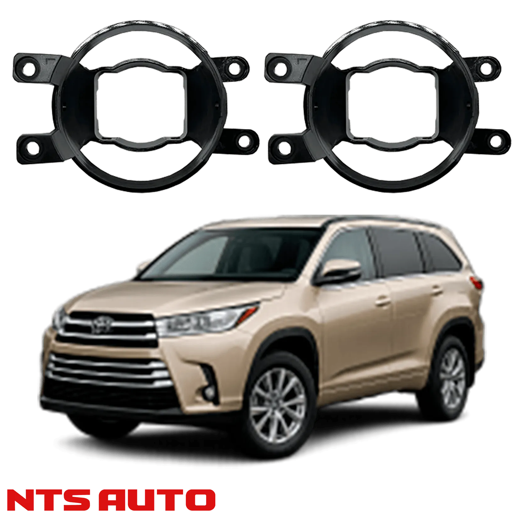 Крепления для противотуманных фар на Toyota Highlander (XA50) (2013–2020)