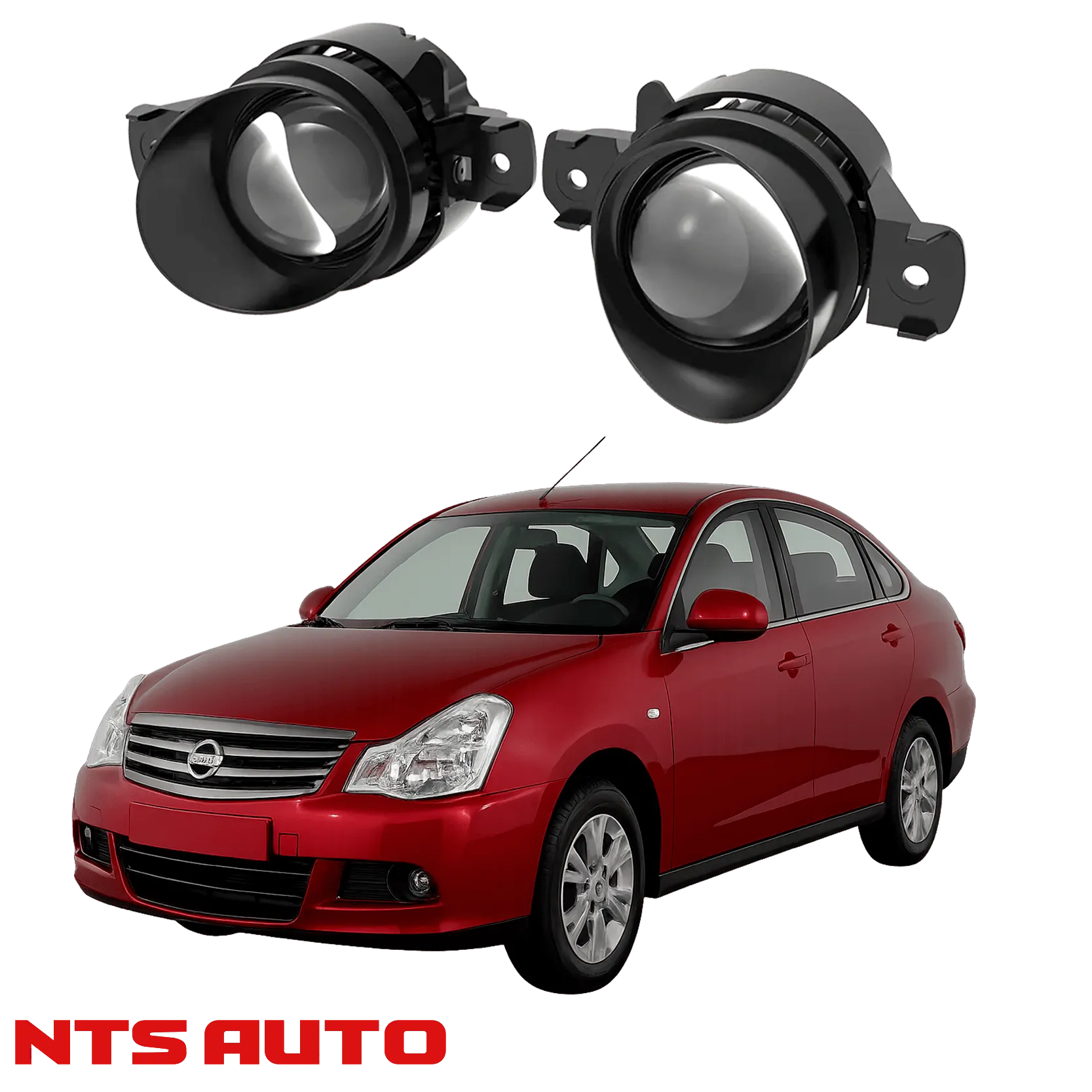 Противотуманные фары на Nissan Almera (2010–н.в.)