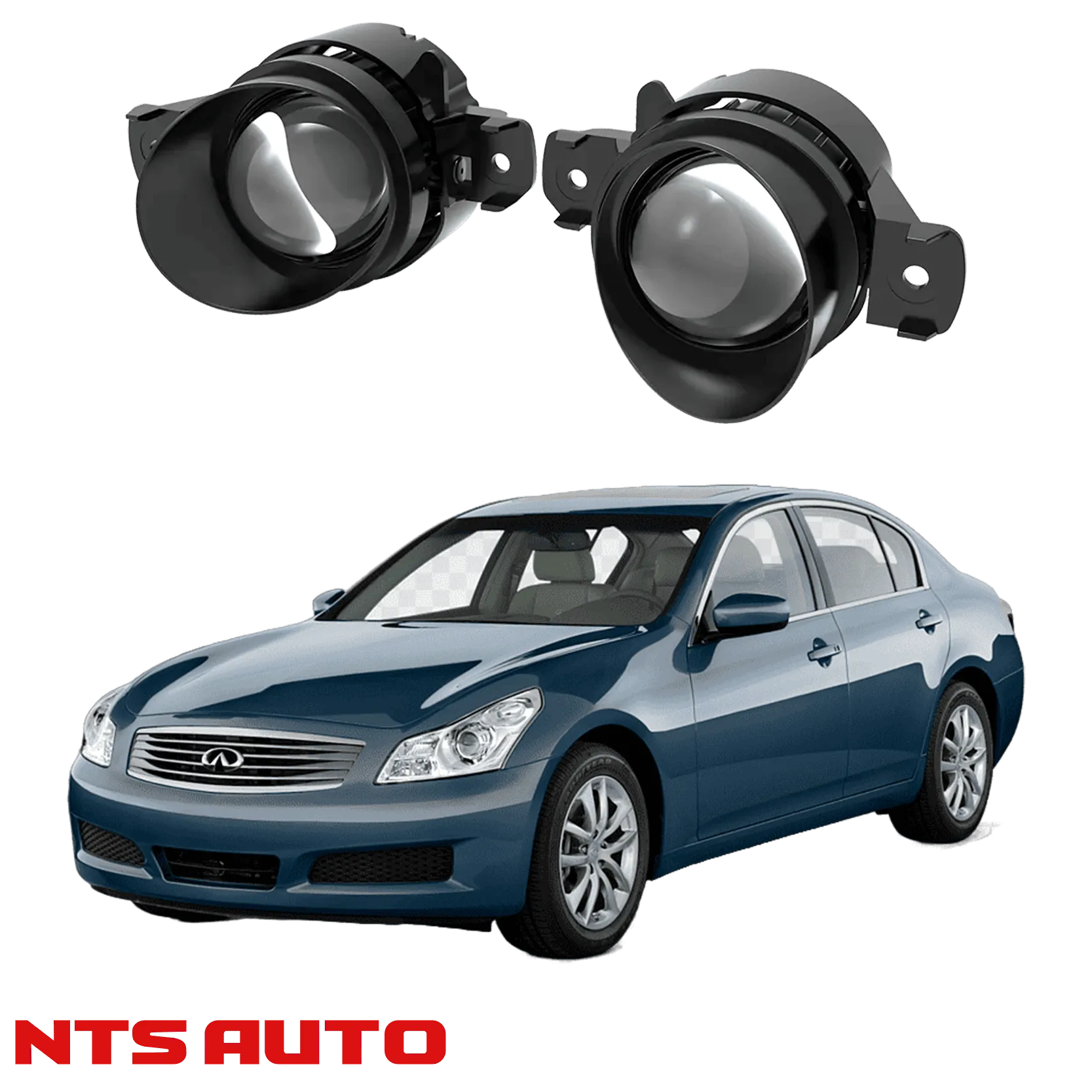 Противотуманные фары на Infiniti M35 (2006–2010)