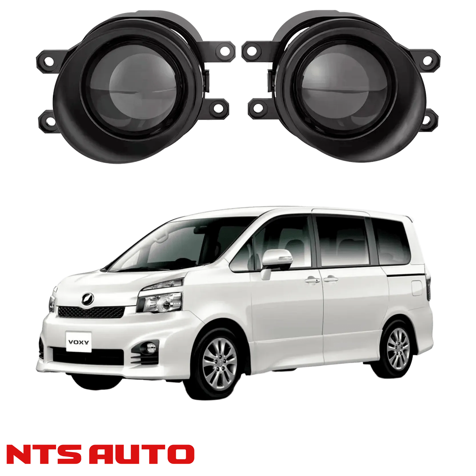 Противотуманные фары на Toyota Voxy