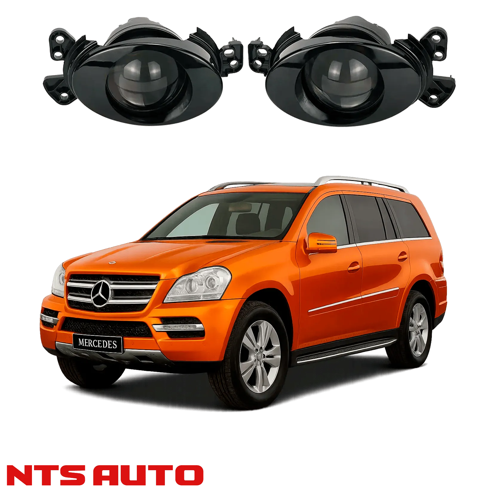 Противотуманные фары на MERCEDES-BENZ GL-класс X164 (2009–2012)