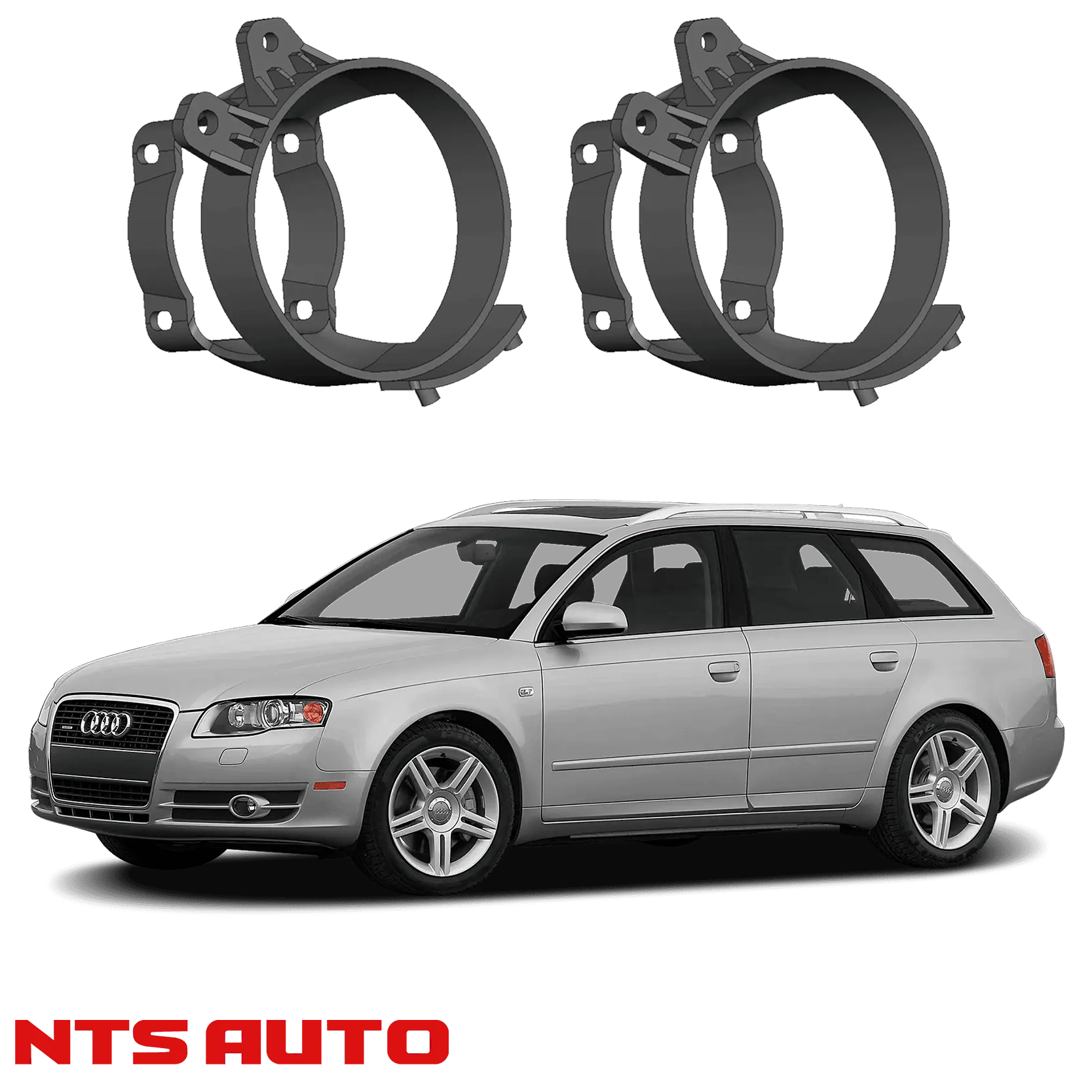 Крепления для противотуманных фар на Audi A4 B6 (2000–2004)