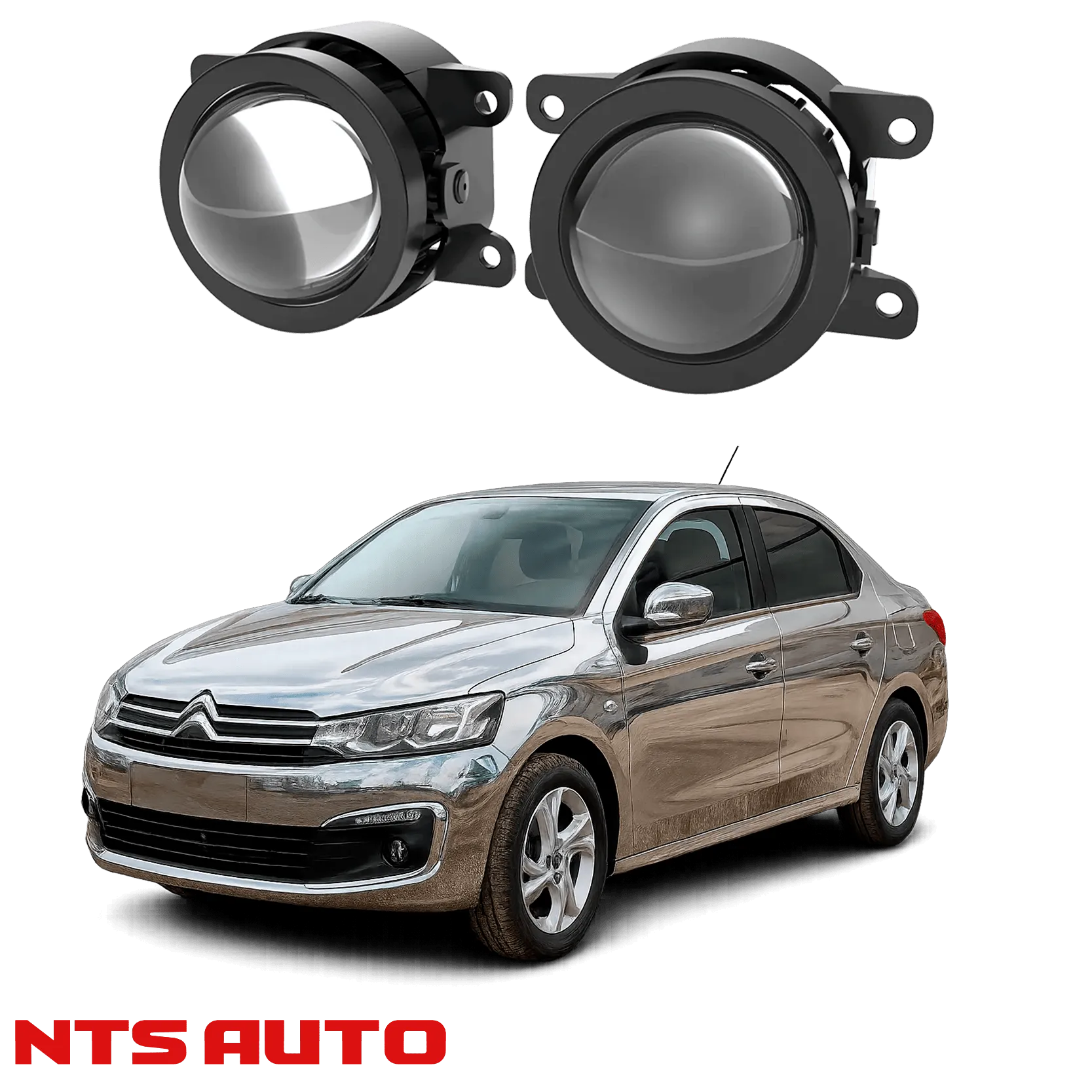 Противотуманные фары на Citroen C-Elysee (2012-н.в.)