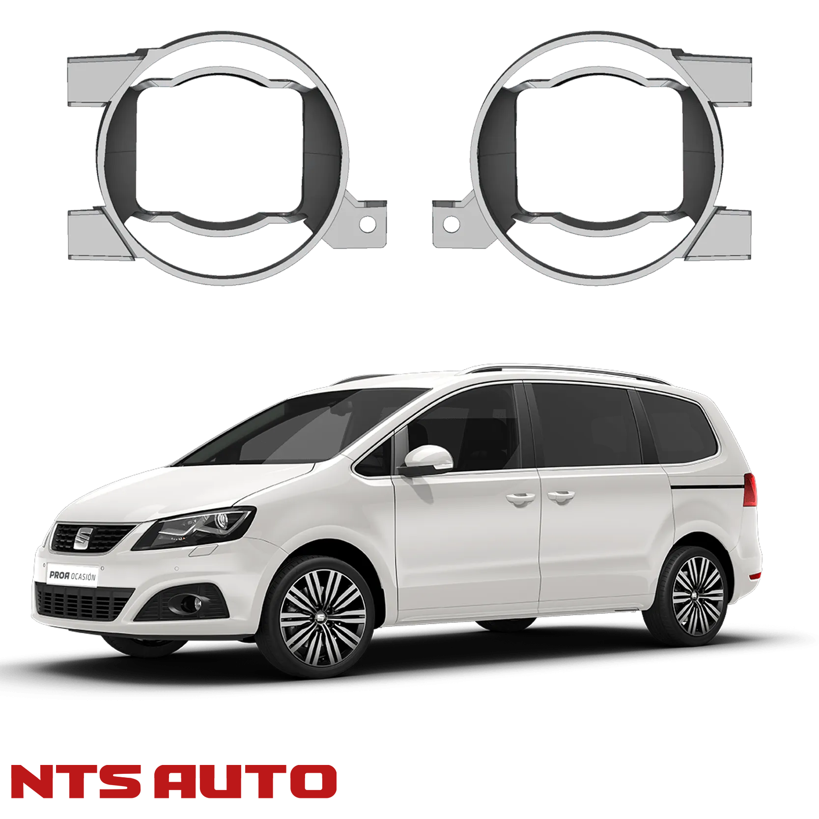 Крепления для противотуманных фар на SEAT Alhambra II (2010–2015)