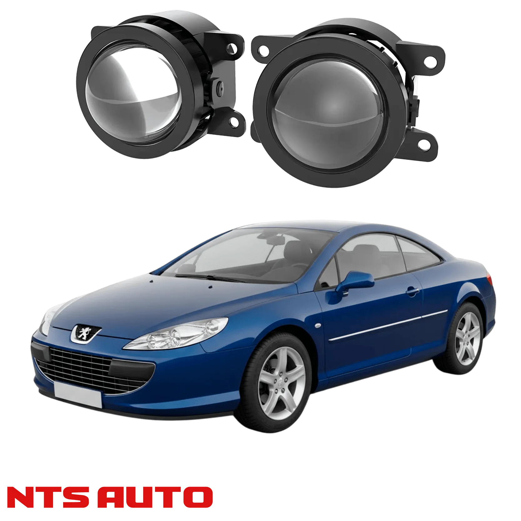 Противотуманные фары на Peugeot 407 (2005-2010)