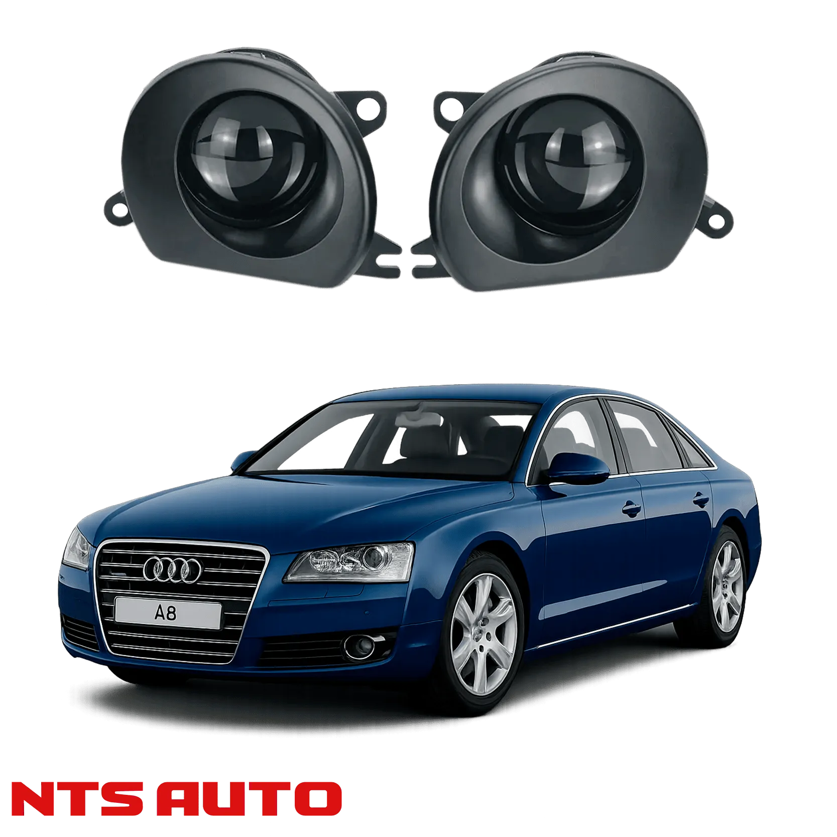 Противотуманные фары на Audi A8 D3 (2003-2010)