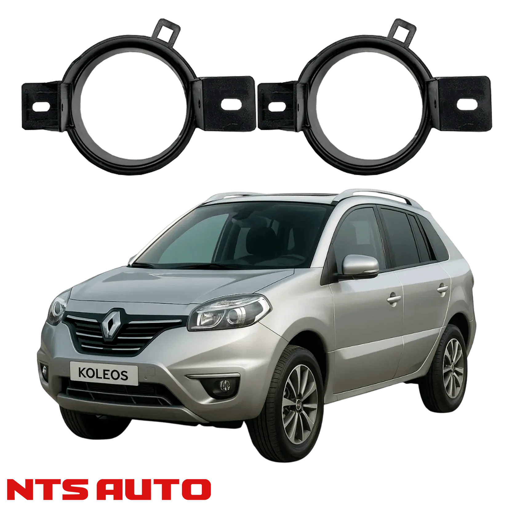 Крепления для противотуманных фар на Renault Koleos (2008–2010)