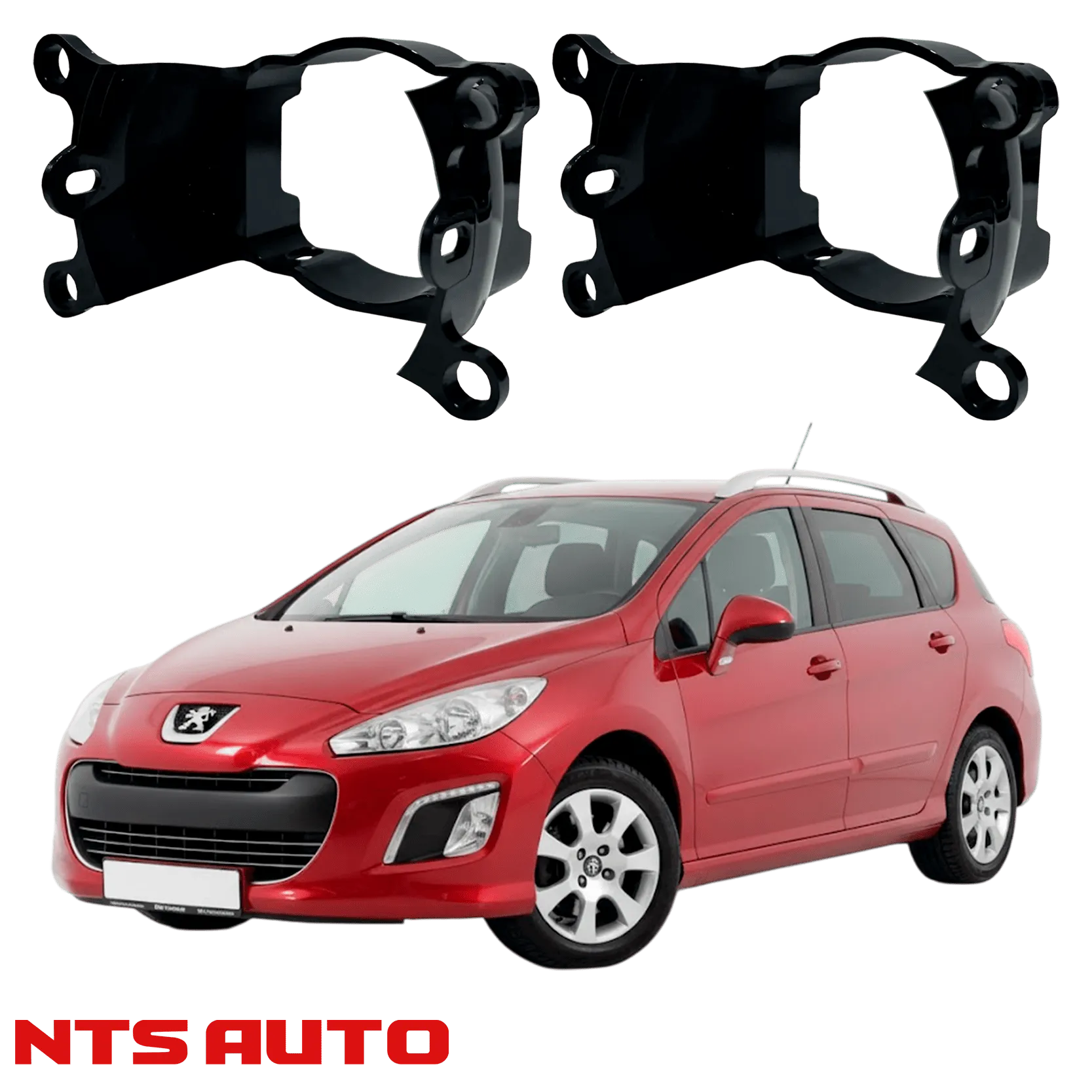 Крепления для противотуманных фар на Peugeot 308 (2014-2018)