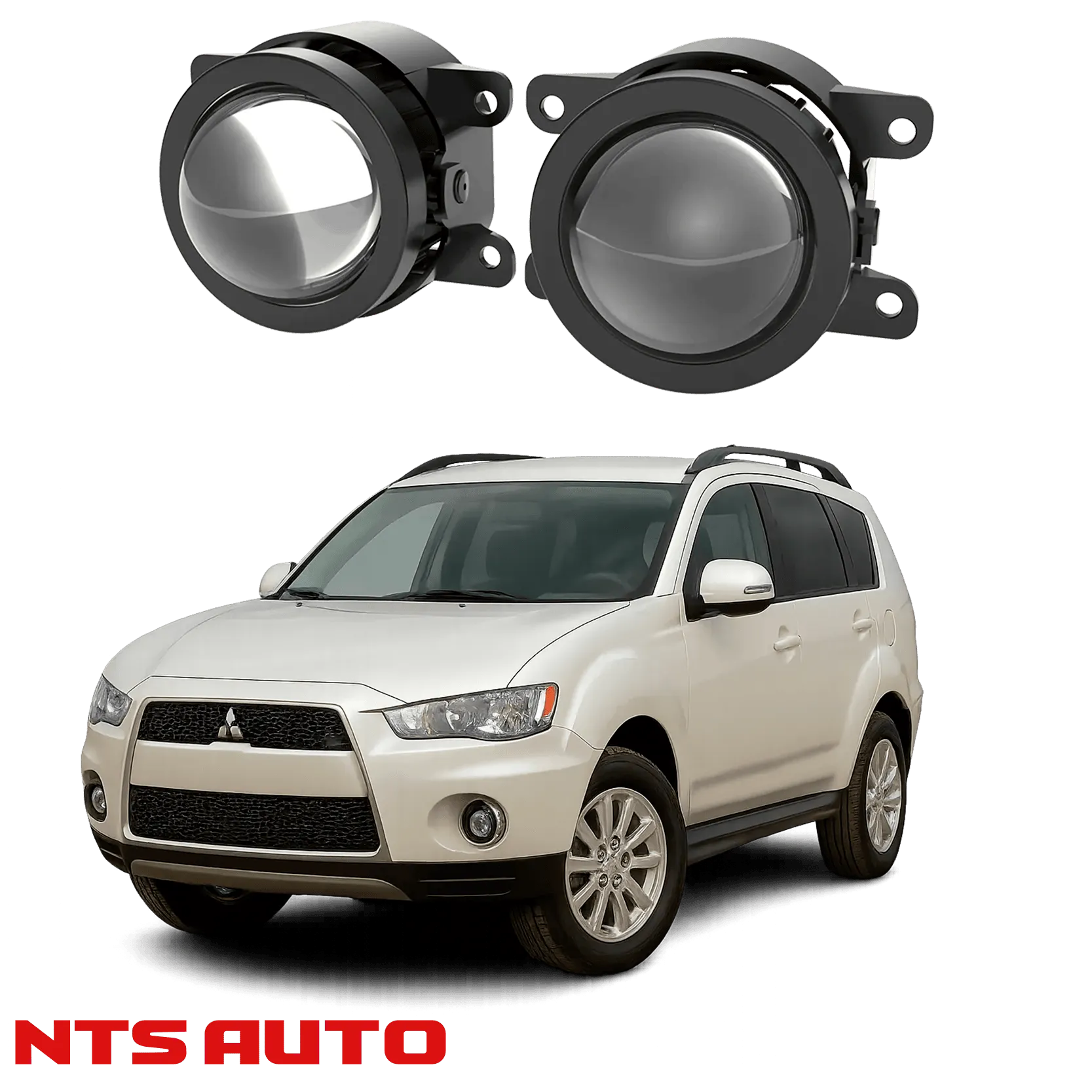 Противотуманные фары на Mitsubishi Outlander XL (2006 - 2021)