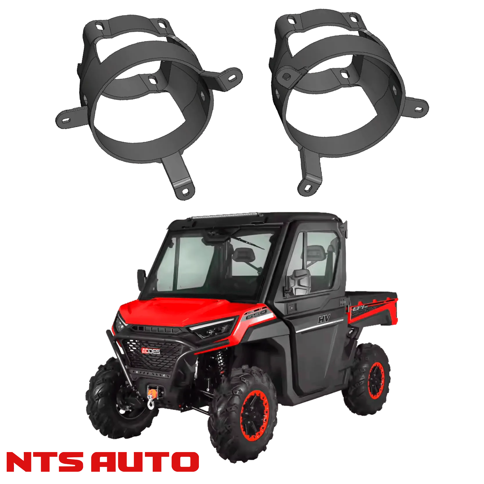 Крепления для противотуманных фар на AODES Workcross (2019–2025)