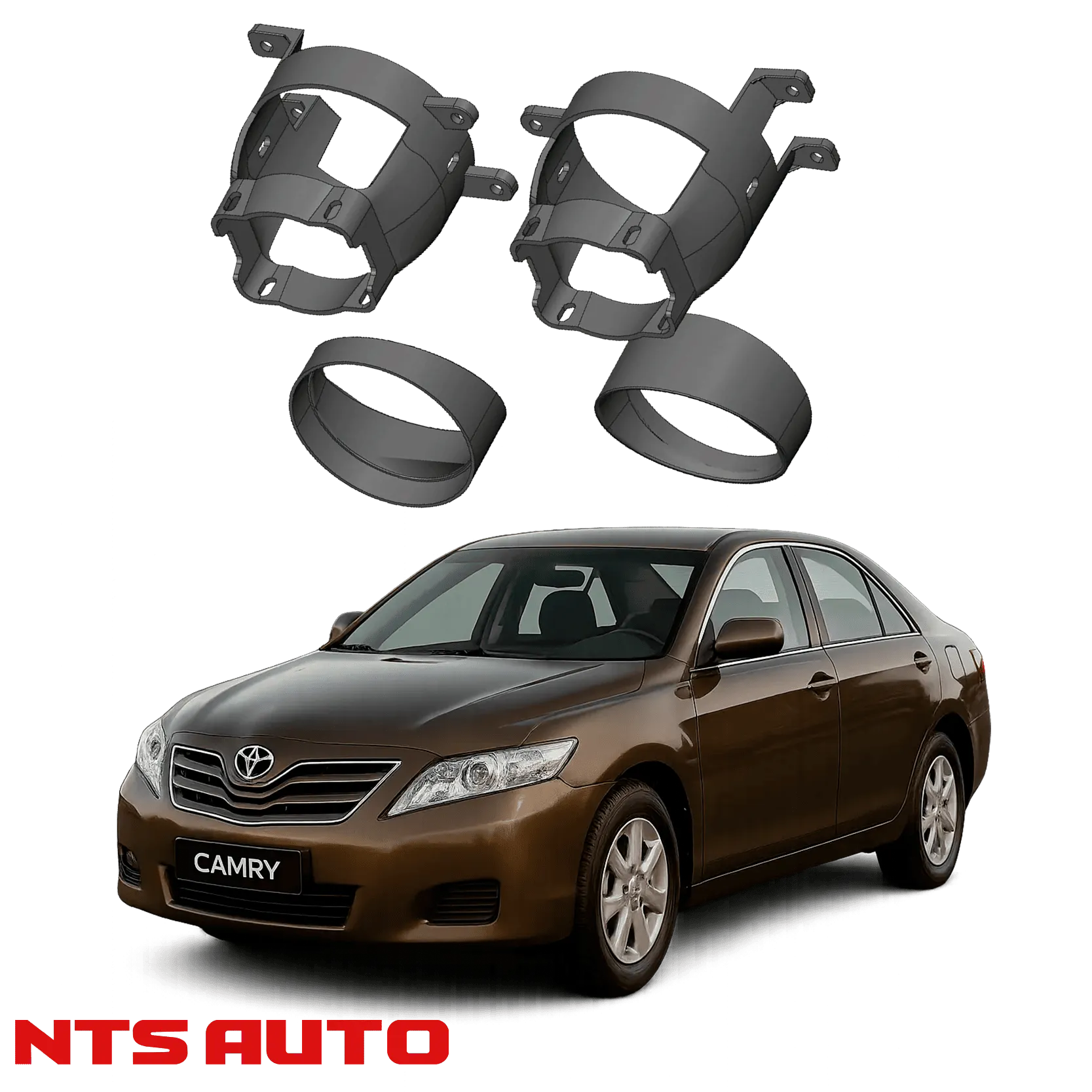 Крепления для противотуманных фар на Toyota Camry (2006–2011)