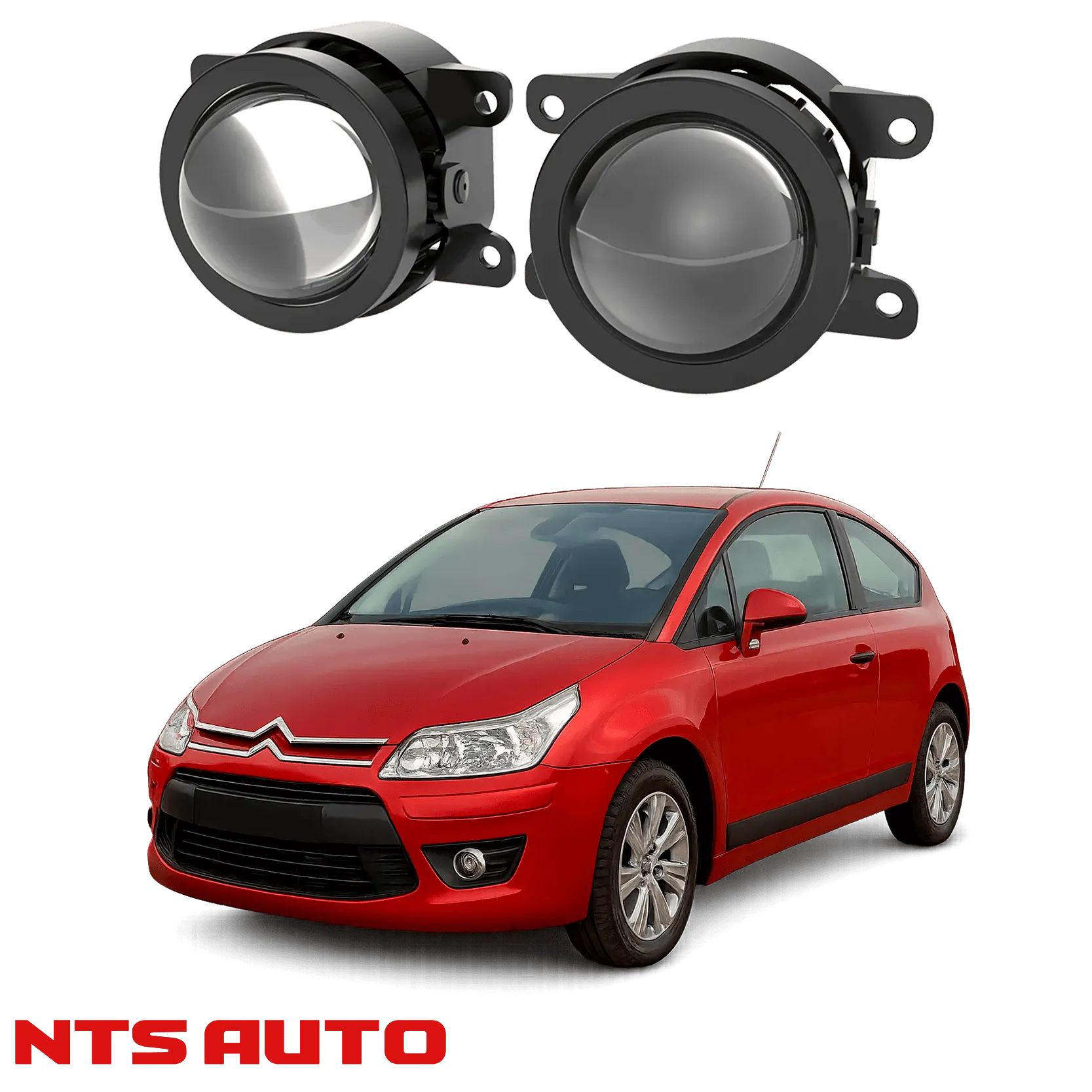 Противотуманные фары на Citroen C4 (2004-2011)