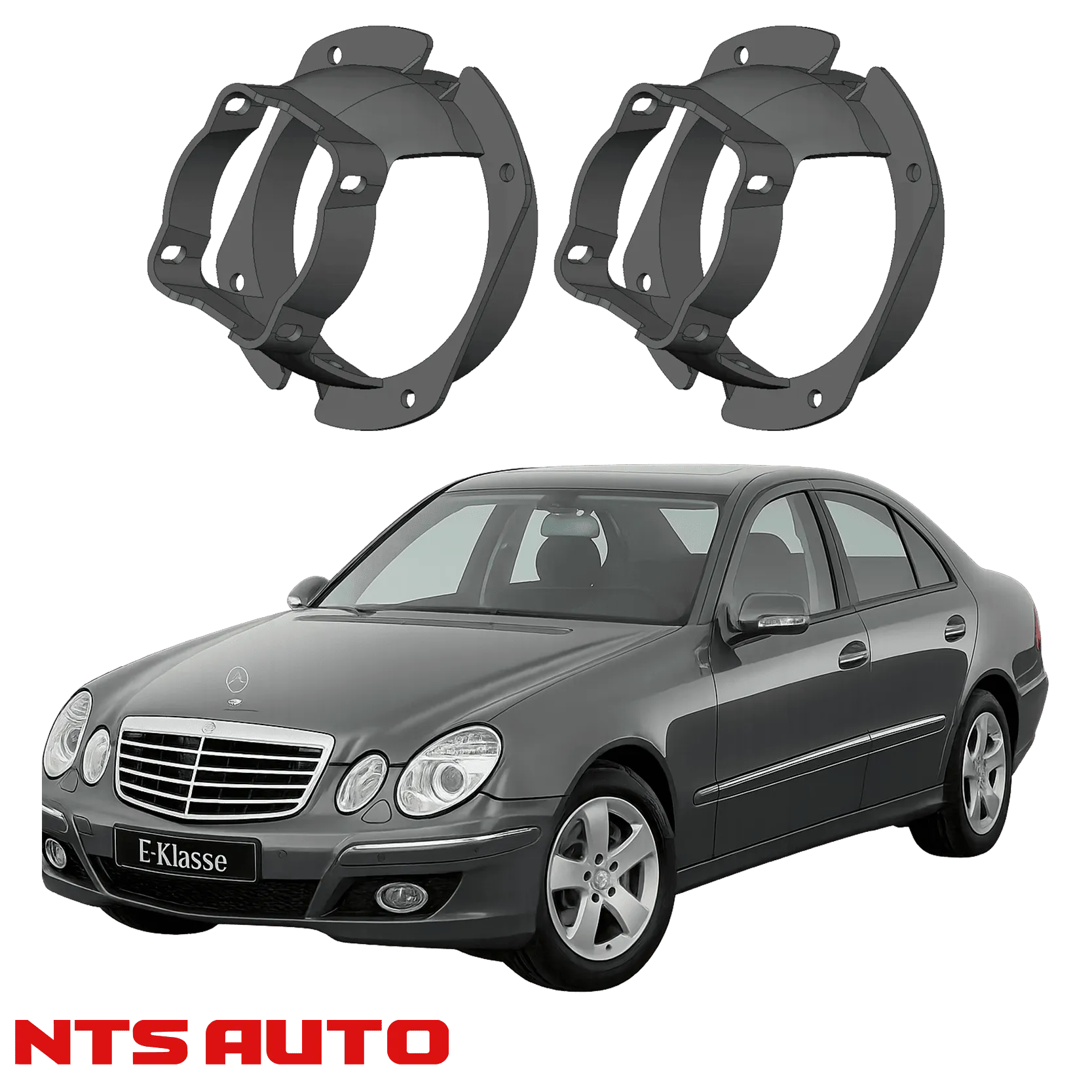 Крепления для противотуманных фар на Mercedes‑Benz E‑Class (W211) 2008–2011