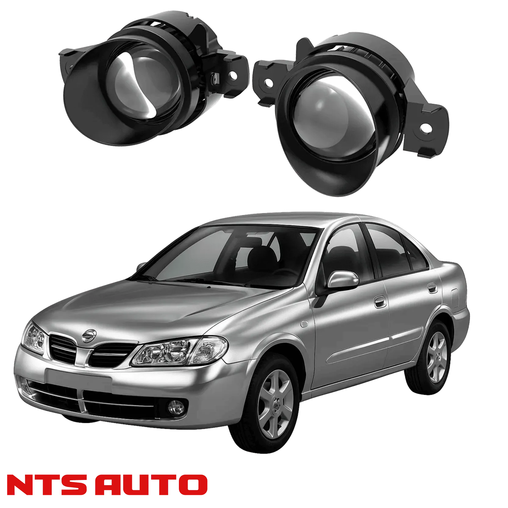 Противотуманные фары на Nissan Almera (2002–2006)