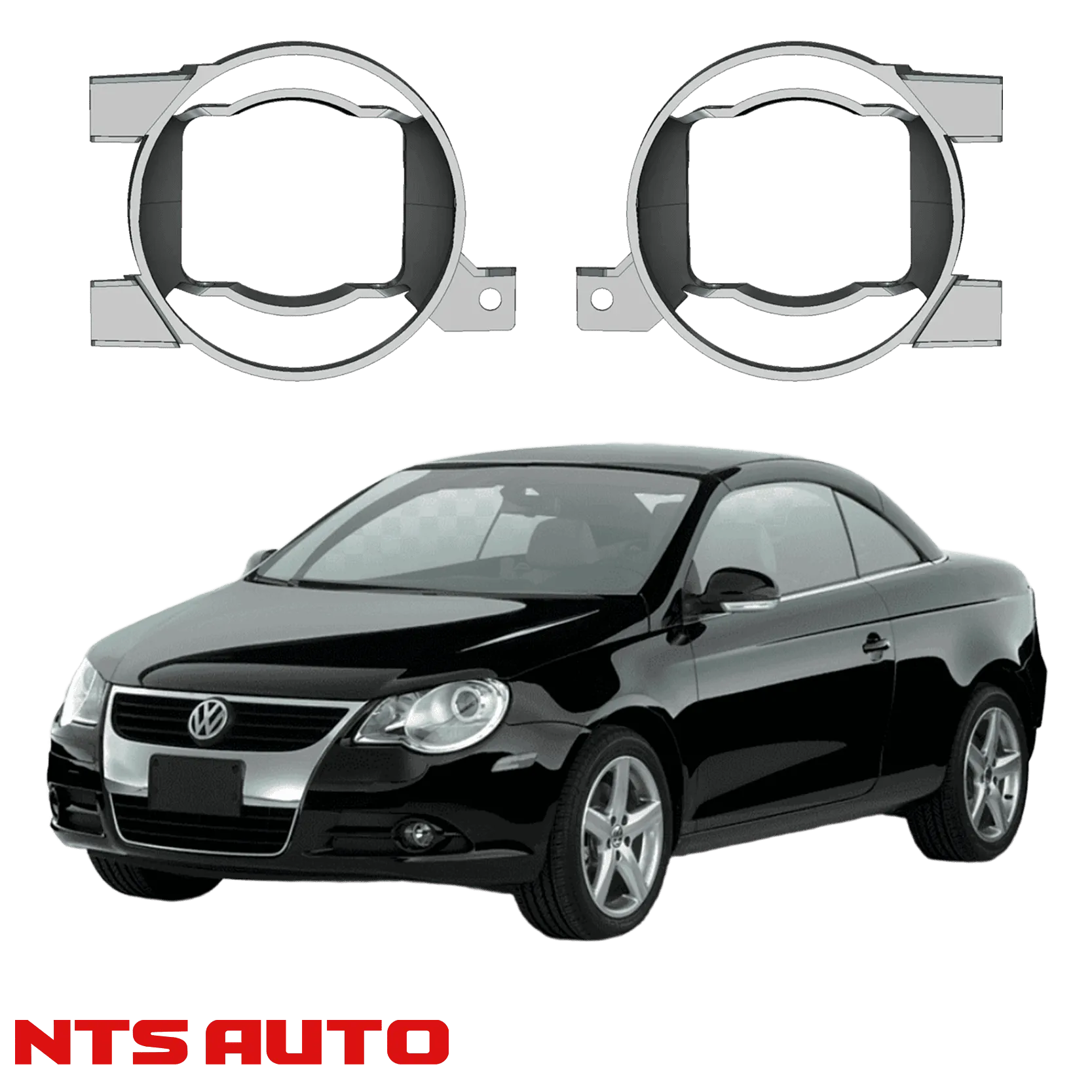 Крепления для противотуманных фар на Volkswagen Eos (2006–2015)