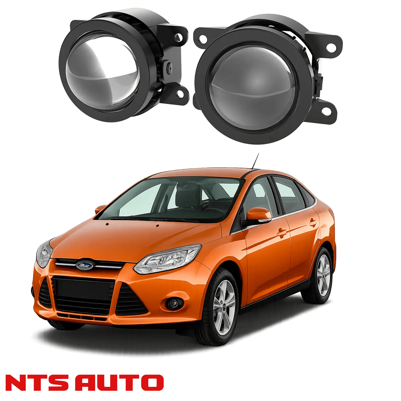 Противотуманные фары на Ford Focus II (2005 - 2008)