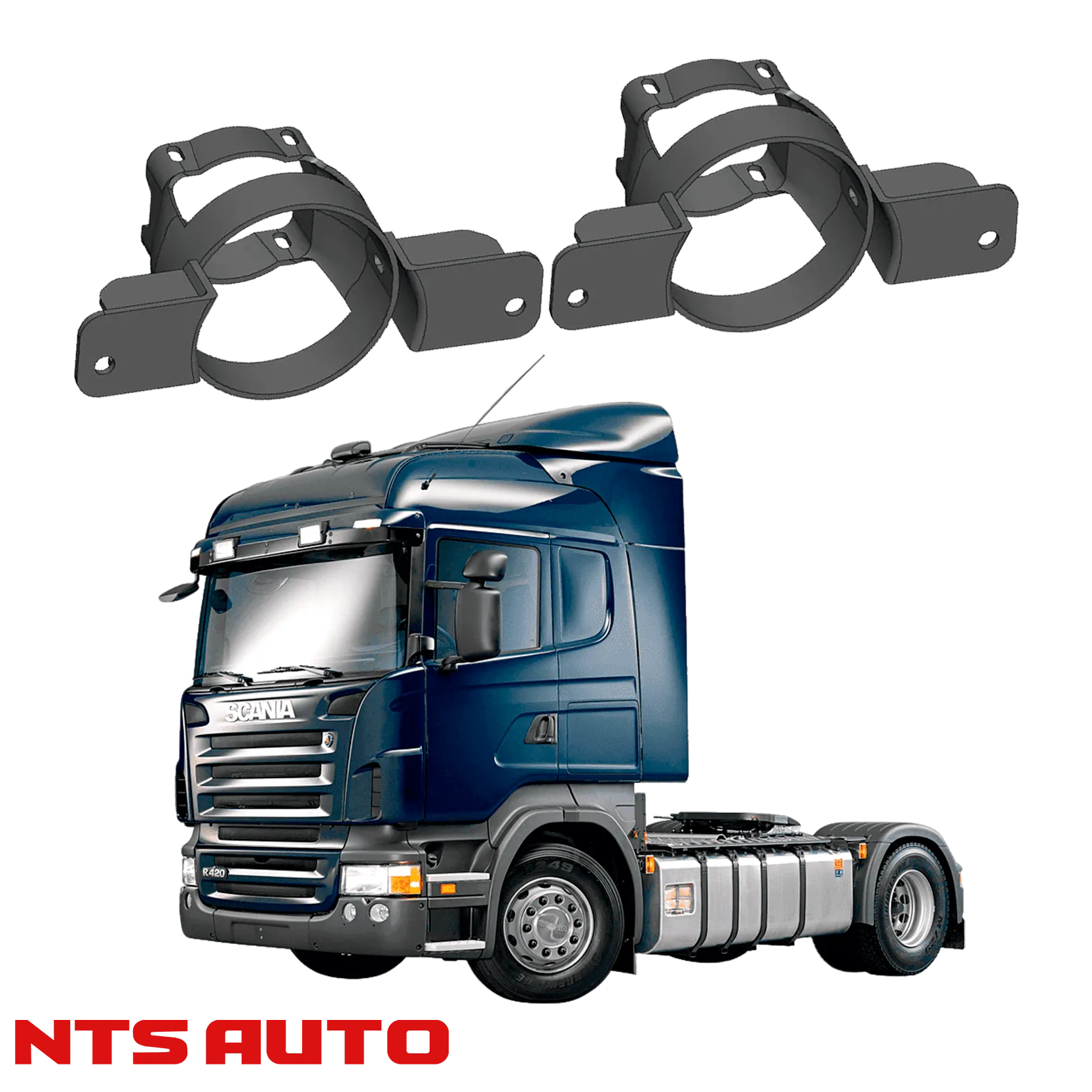 Крепления для противотуманных фар на Scania 4 Series (1996–2005)