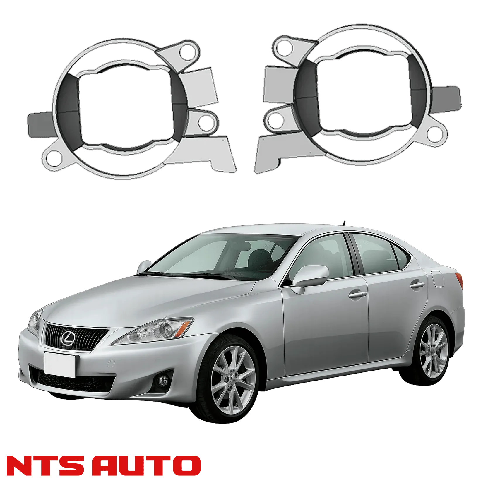 Крепления для противотуманных фар на Lexus IS250