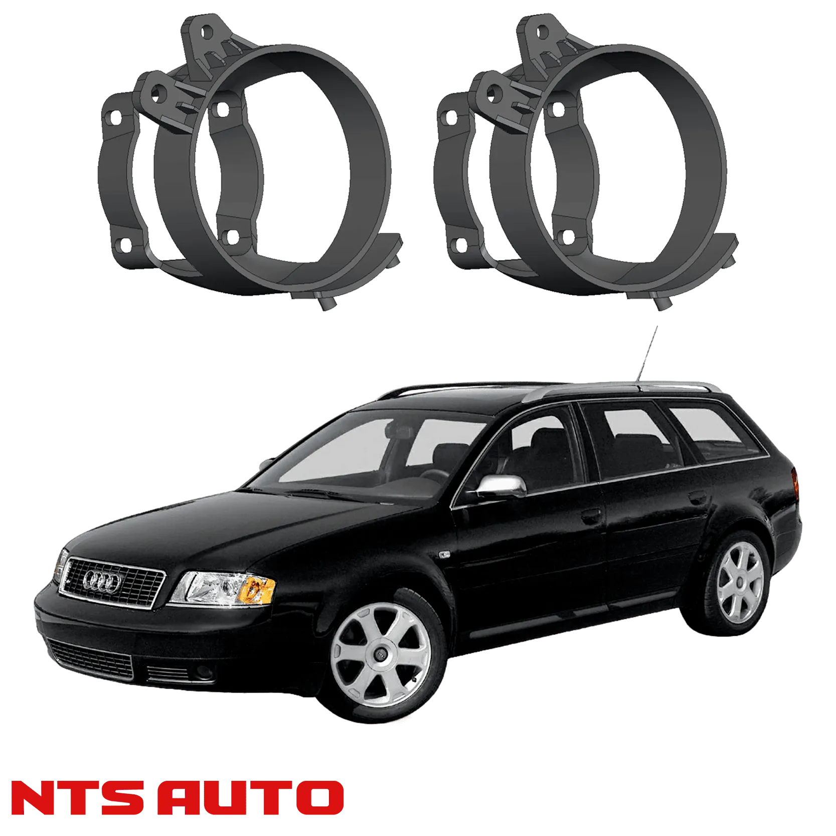 Крепления для противотуманных фар на Audi A6 C5 (2001–2004)