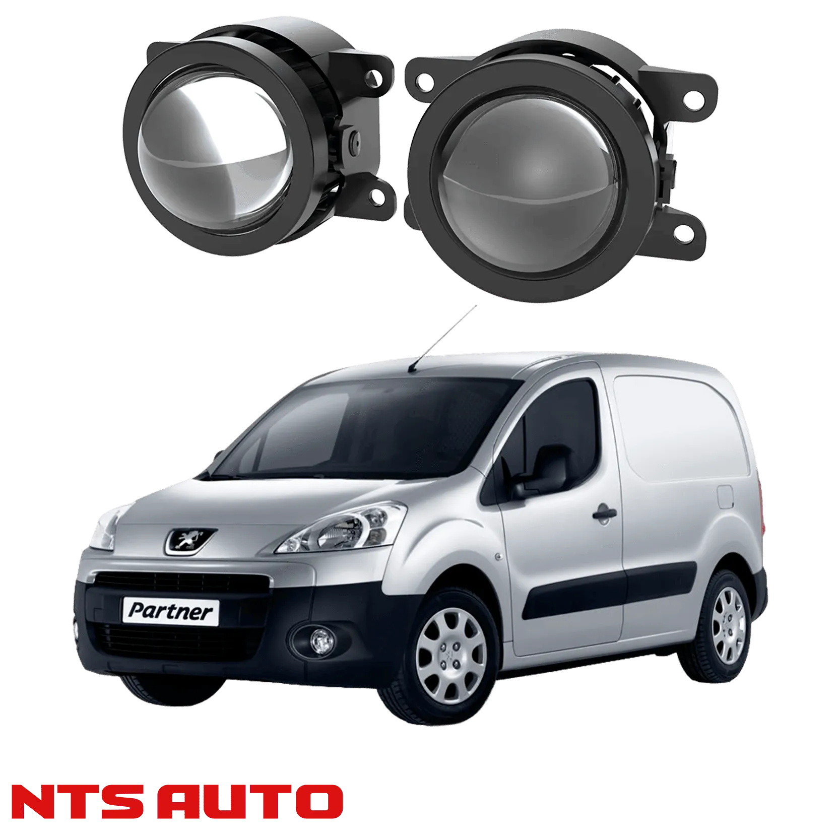 Противотуманные фары на Peugeot Partner Tepee (2012-2018)