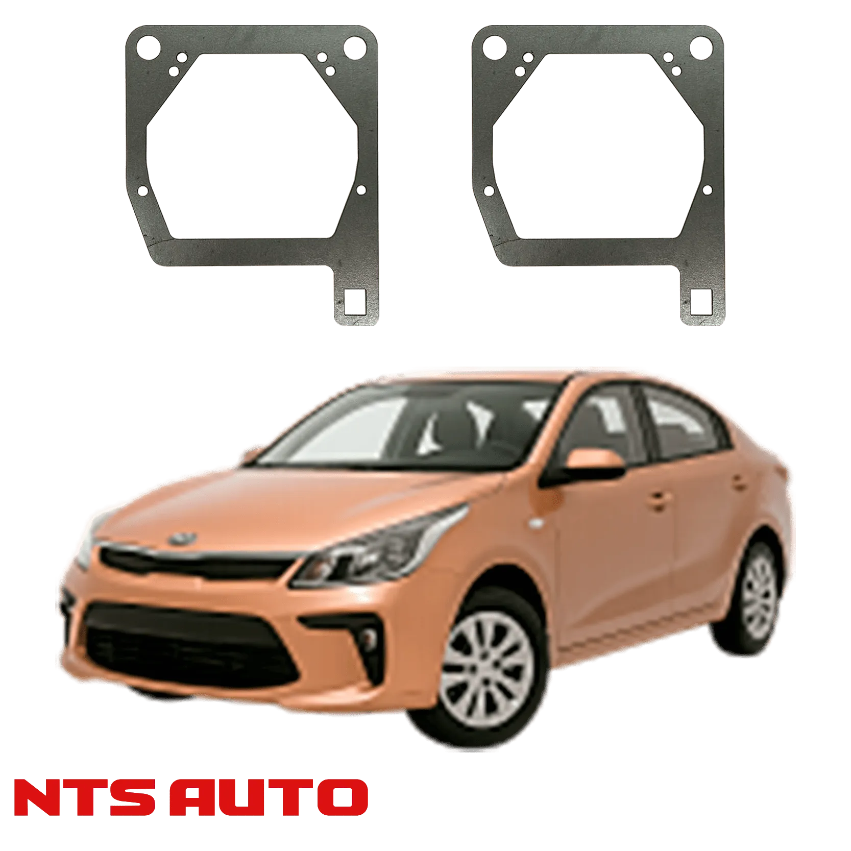 Переходные рамки для KIA Rio 4 рест. (2020-...)