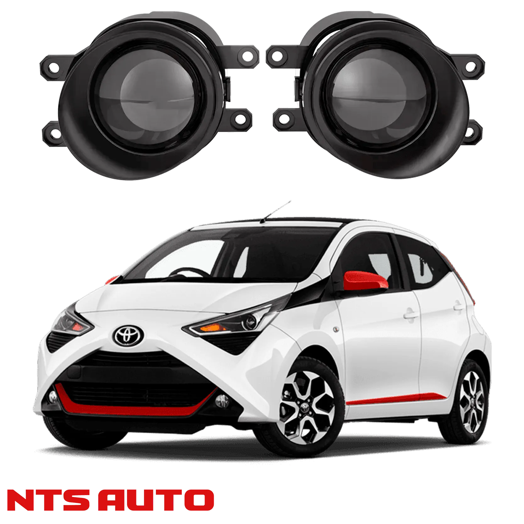 Противотуманные фары на Toyota Aygo