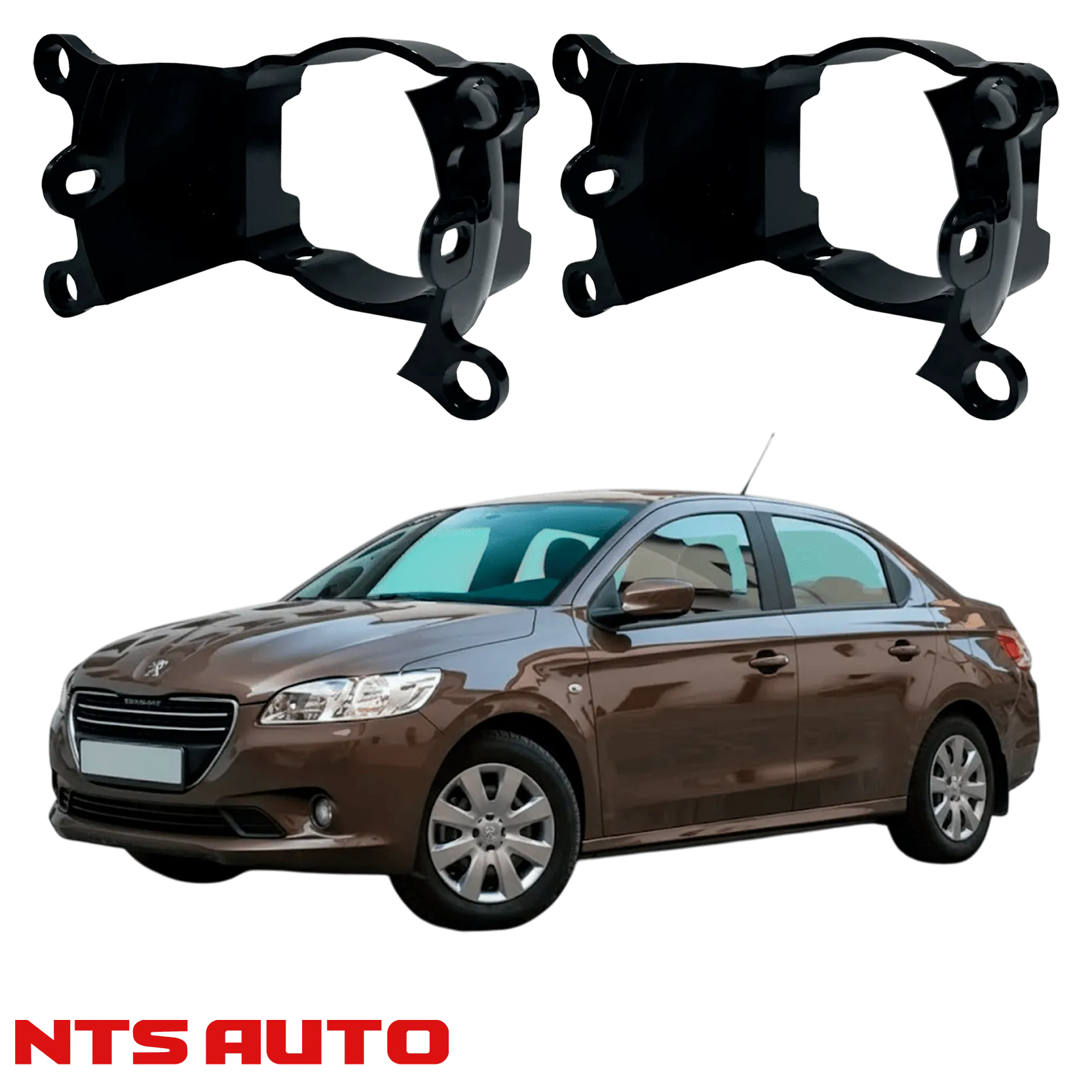 Крепления для противотуманных фар на Peugeot 301 (2013-2016)