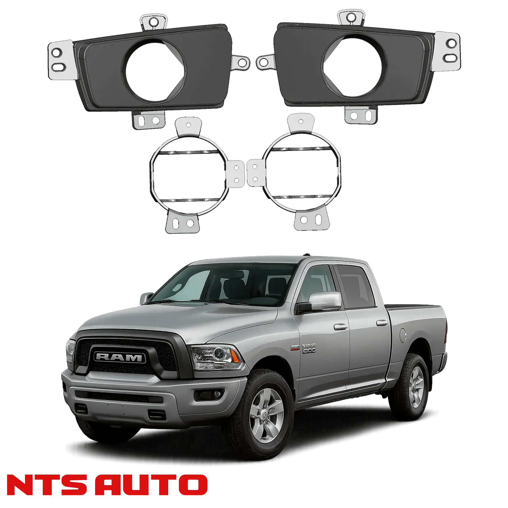 Крепления для противотуманных фар на Dodge RAM 3500