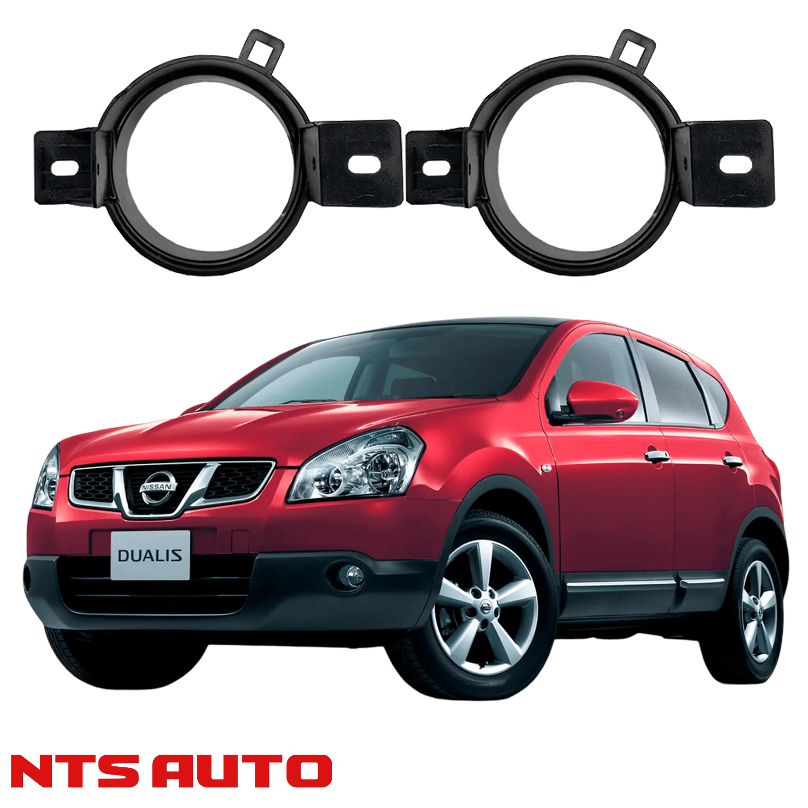 Крепления для противотуманных фар на Nissan Dualis (2007–2013)