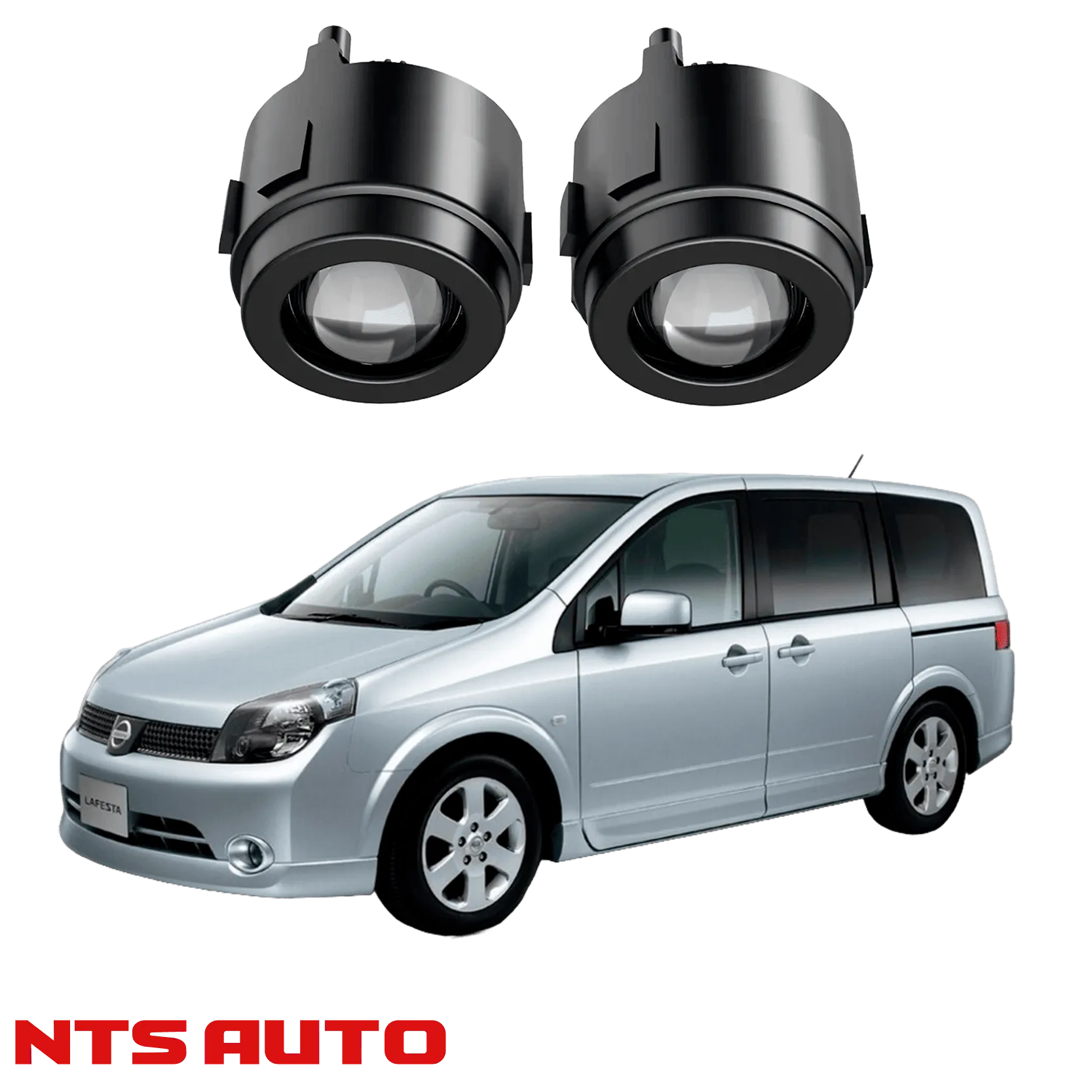 Противотуманные фары на Nissan Lafesta (2004-2018)