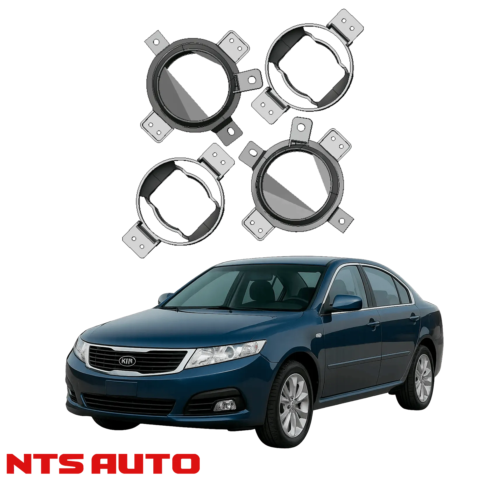 Крепления для противотуманных фар на Kia Magentis (2005–2008)