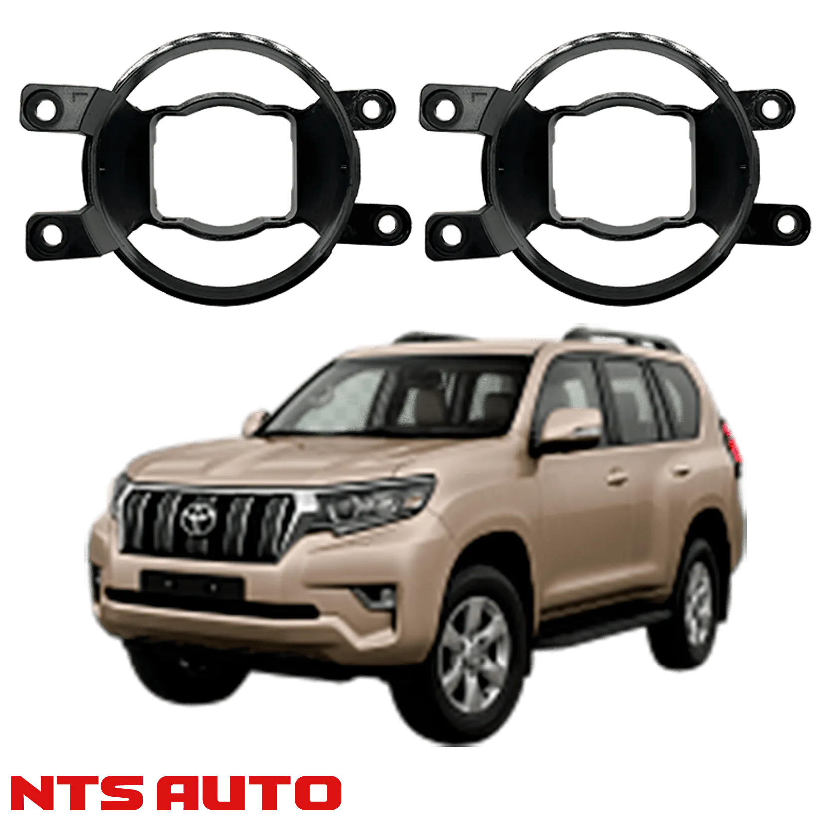 Крепления для противотуманных фар на Toyota Land Cruiser Prado (2009–н.в.)